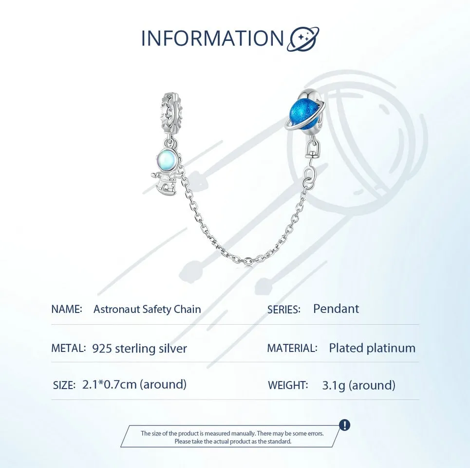 Astronaut Safety Chain Planet Chain