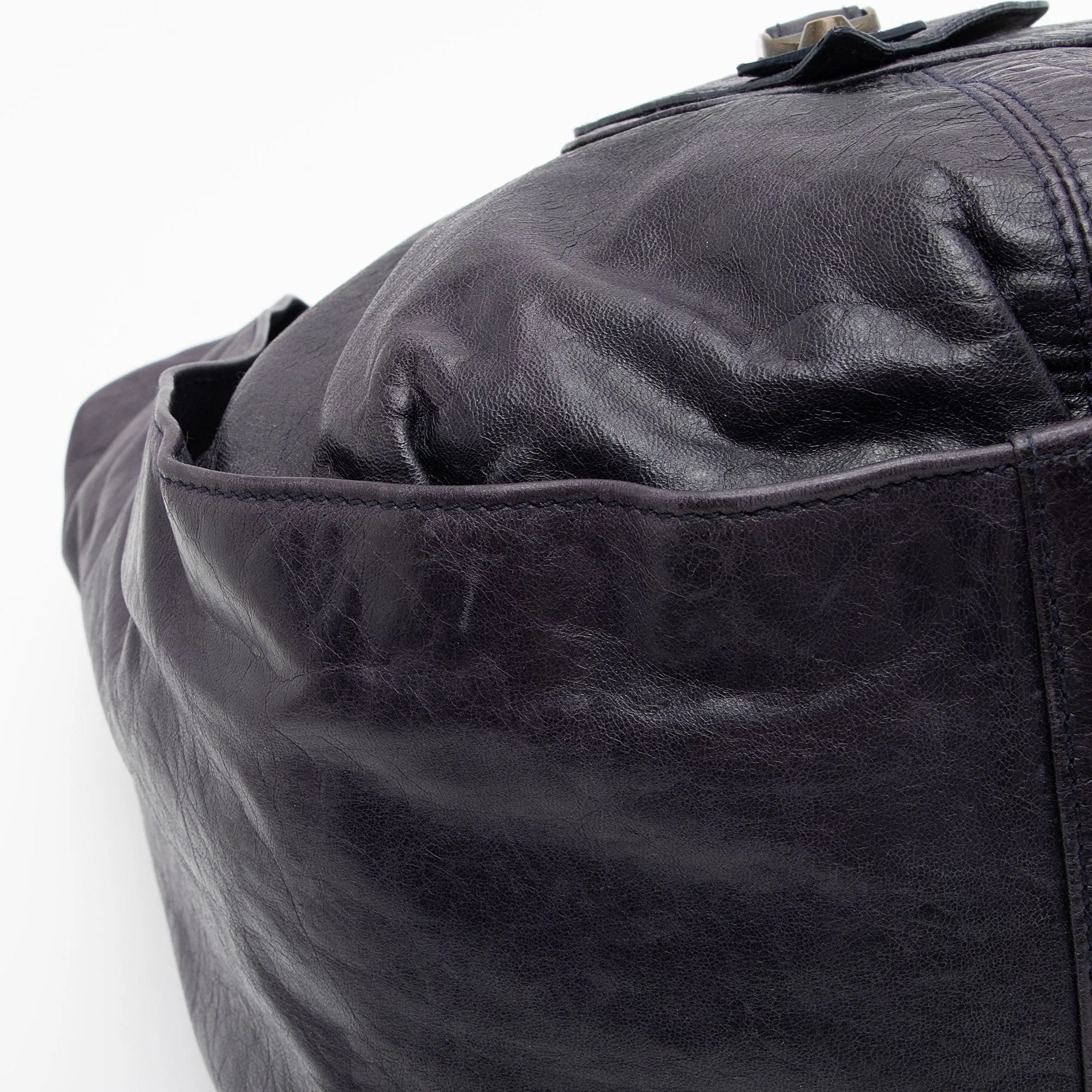 Balenciaga Chevre Shrug Hobo (SHF-Gv56LB)