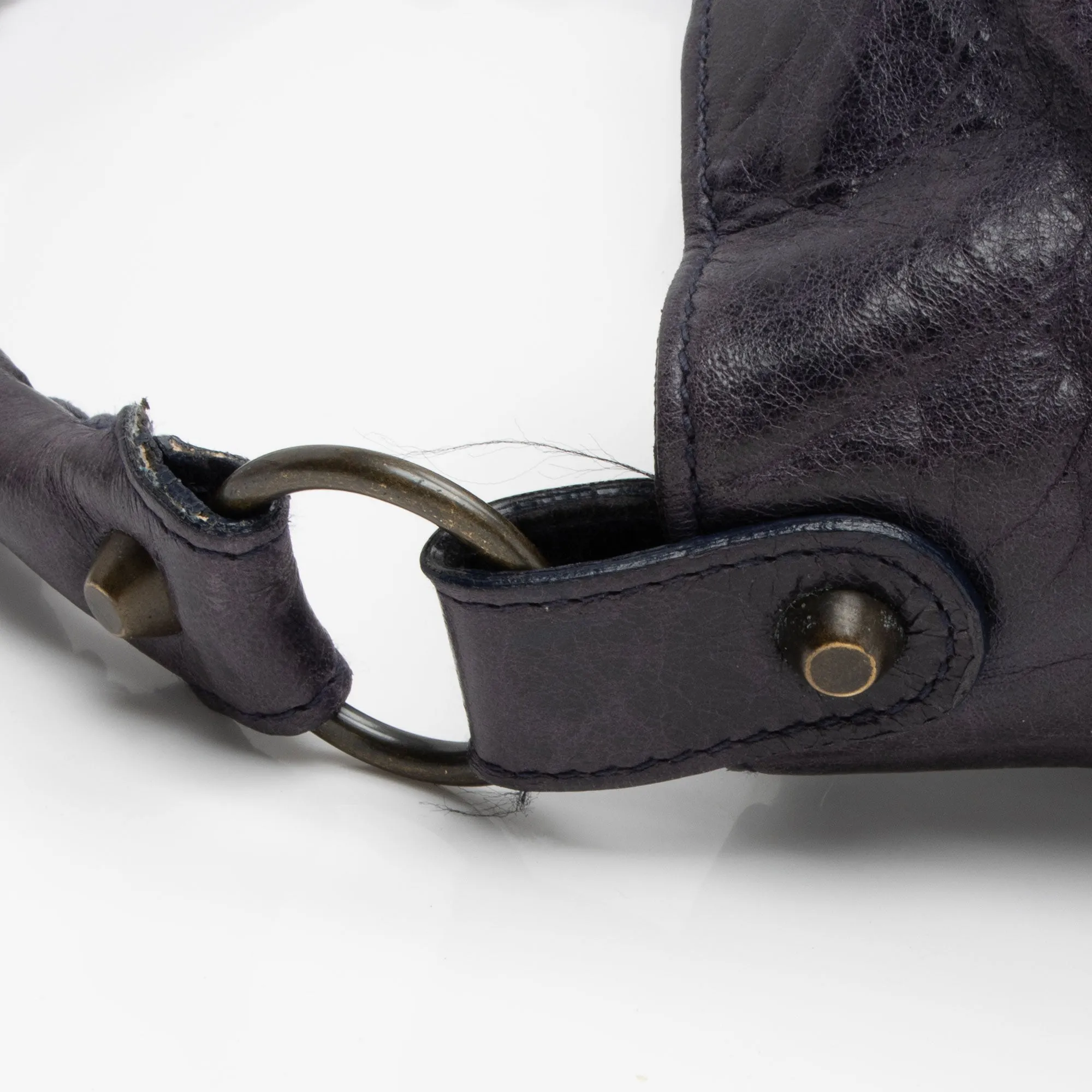 Balenciaga Chevre Shrug Hobo (SHF-Gv56LB)