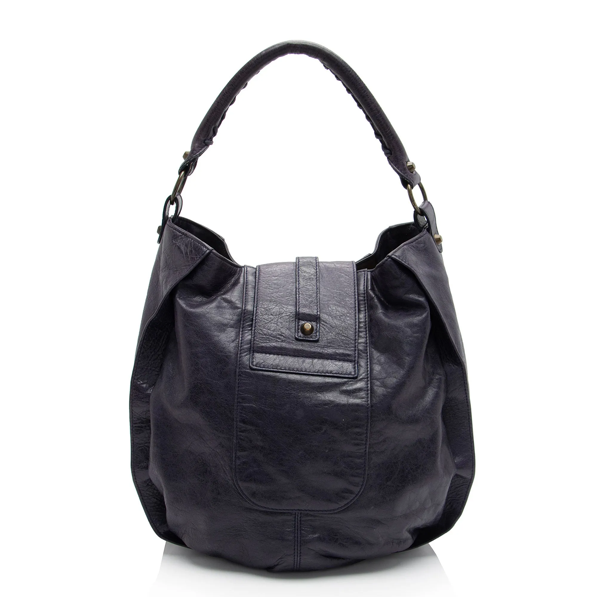 Balenciaga Chevre Shrug Hobo (SHF-Gv56LB)