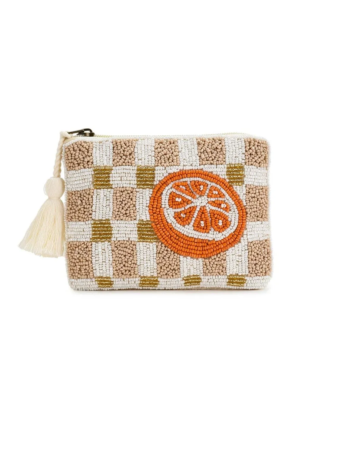 Beaded Clutch Bag Tropicana