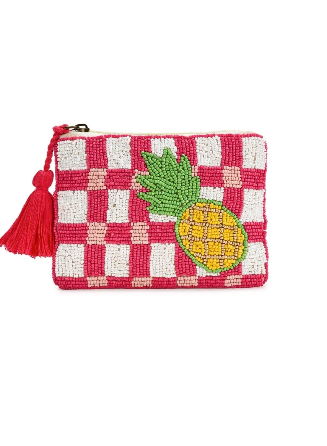 Beaded Clutch Bag Tropicana