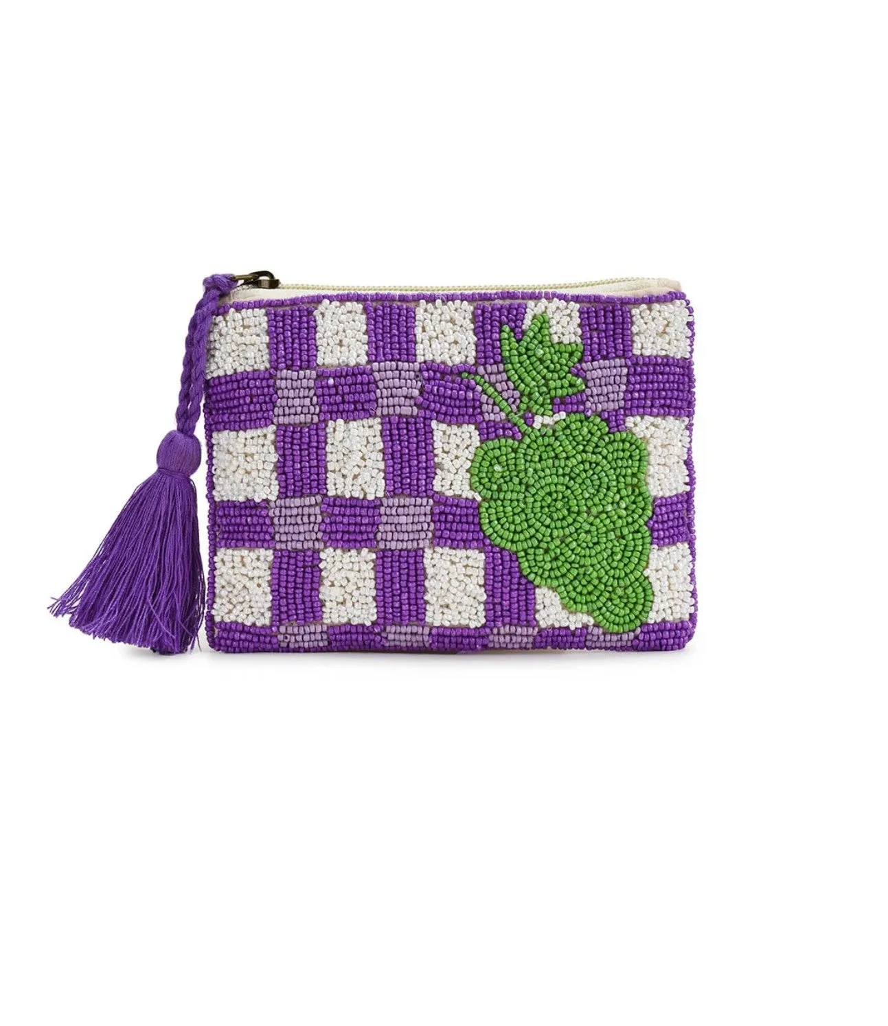 Beaded Clutch Bag Tropicana