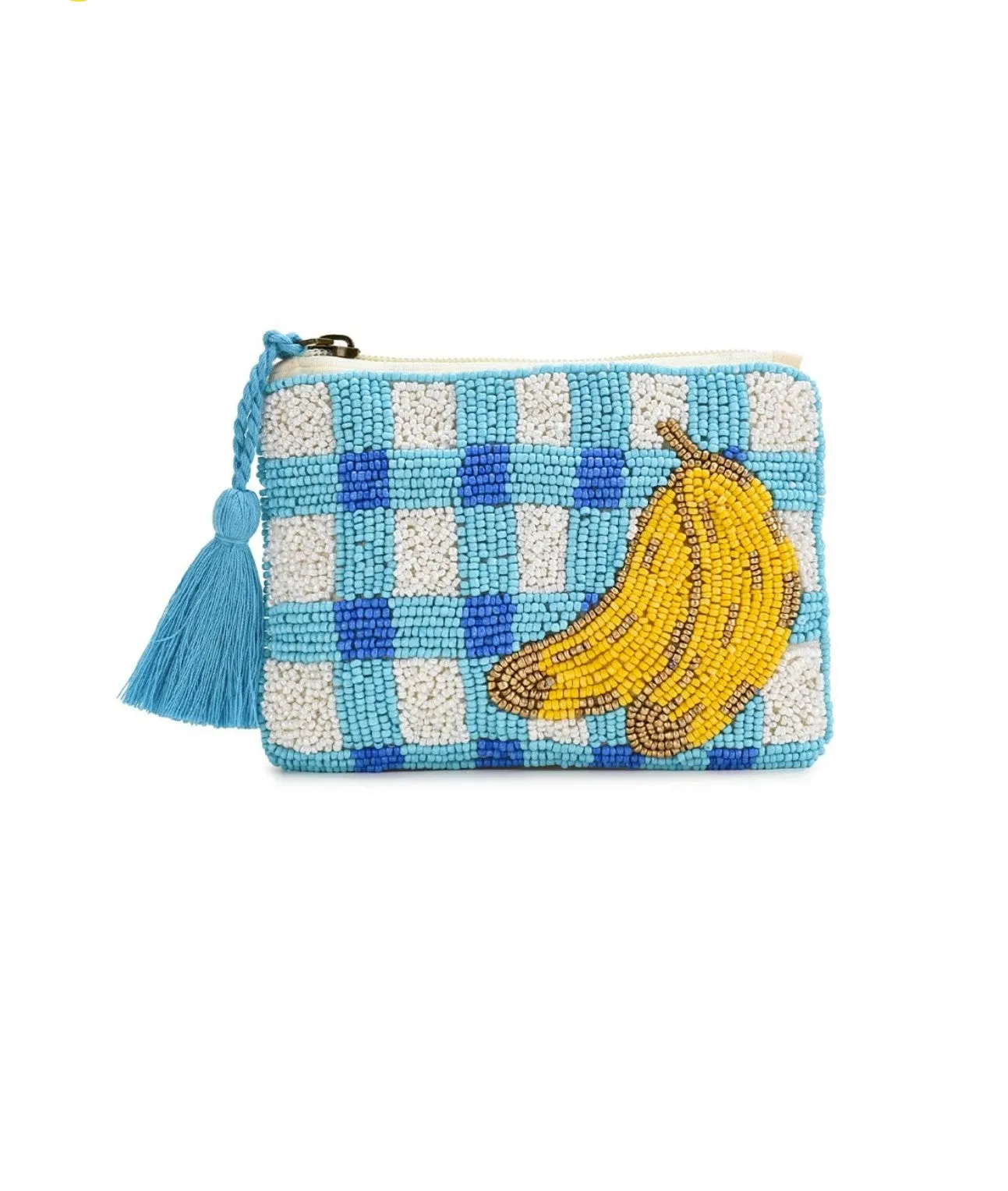 Beaded Clutch Bag Tropicana