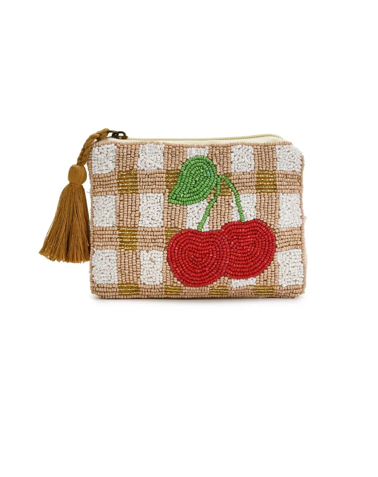 Beaded Clutch Bag Tropicana