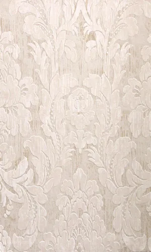 Beige Everlasting Damask Wallpaper R2676