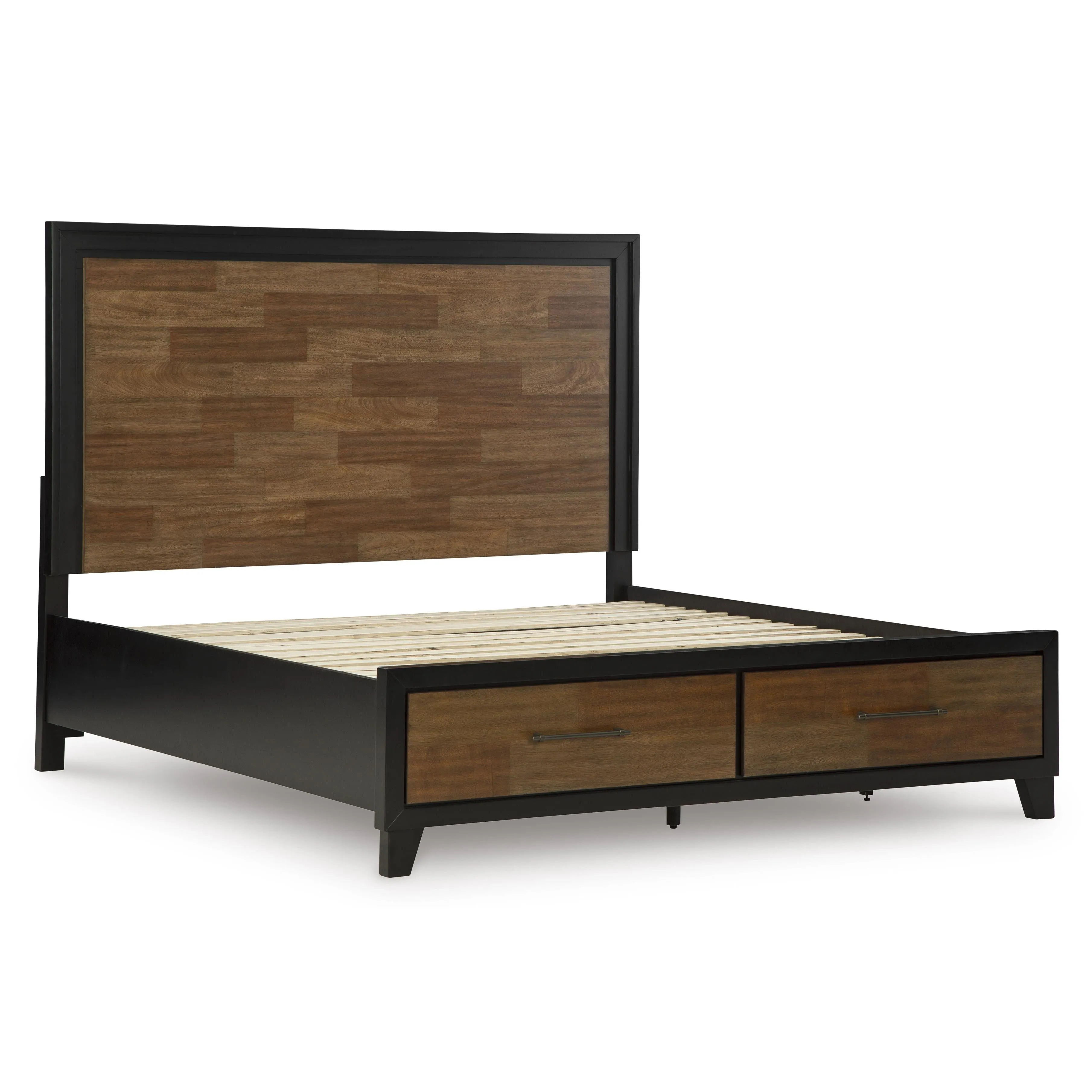 Benchcraft Kraeburn California King Panel Bed with Storage B496-58/B496-56S/B496-194