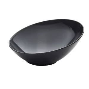 Black Melamine Slanted Buffet Bowl 30 x 29 x 13cm - Pack 1