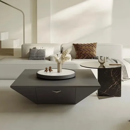 Cadex Coffee Table With Side Table