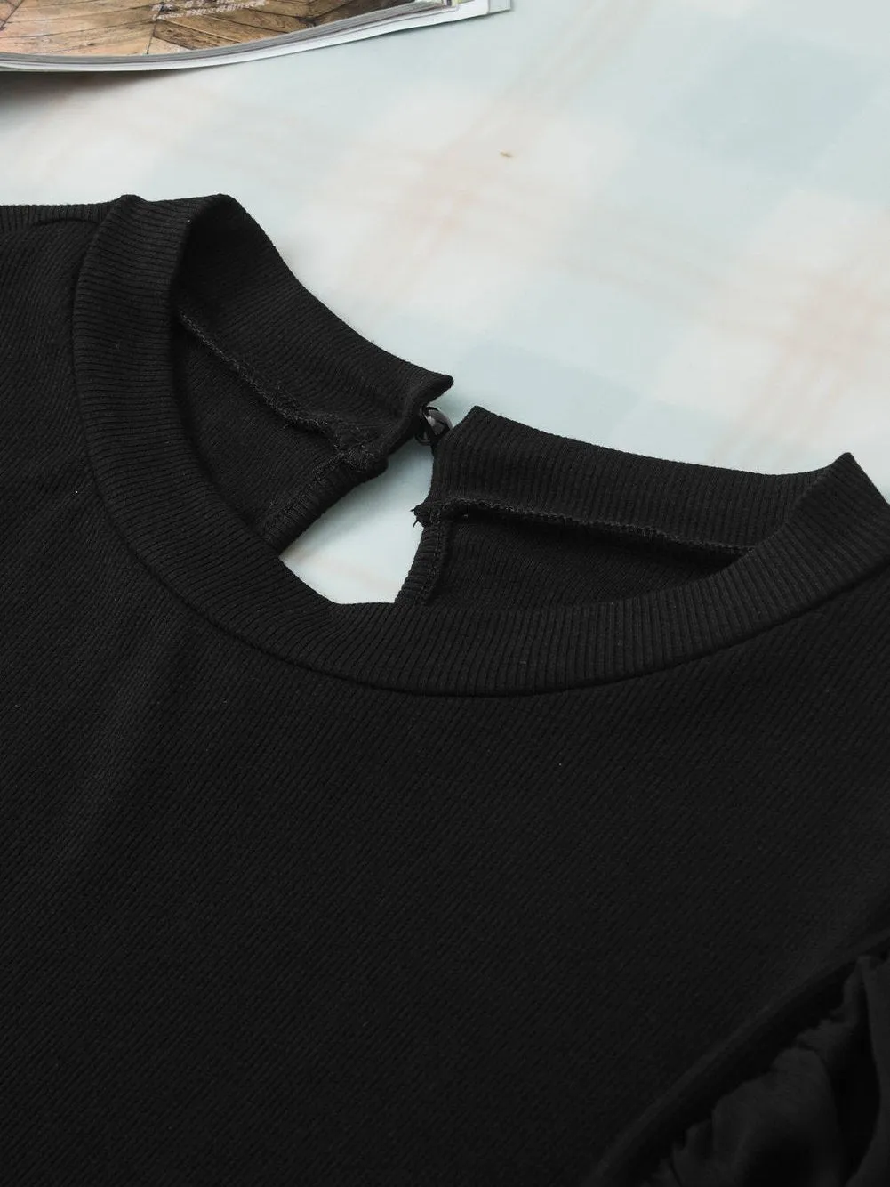 Casual and Dressy Sheer Blouse