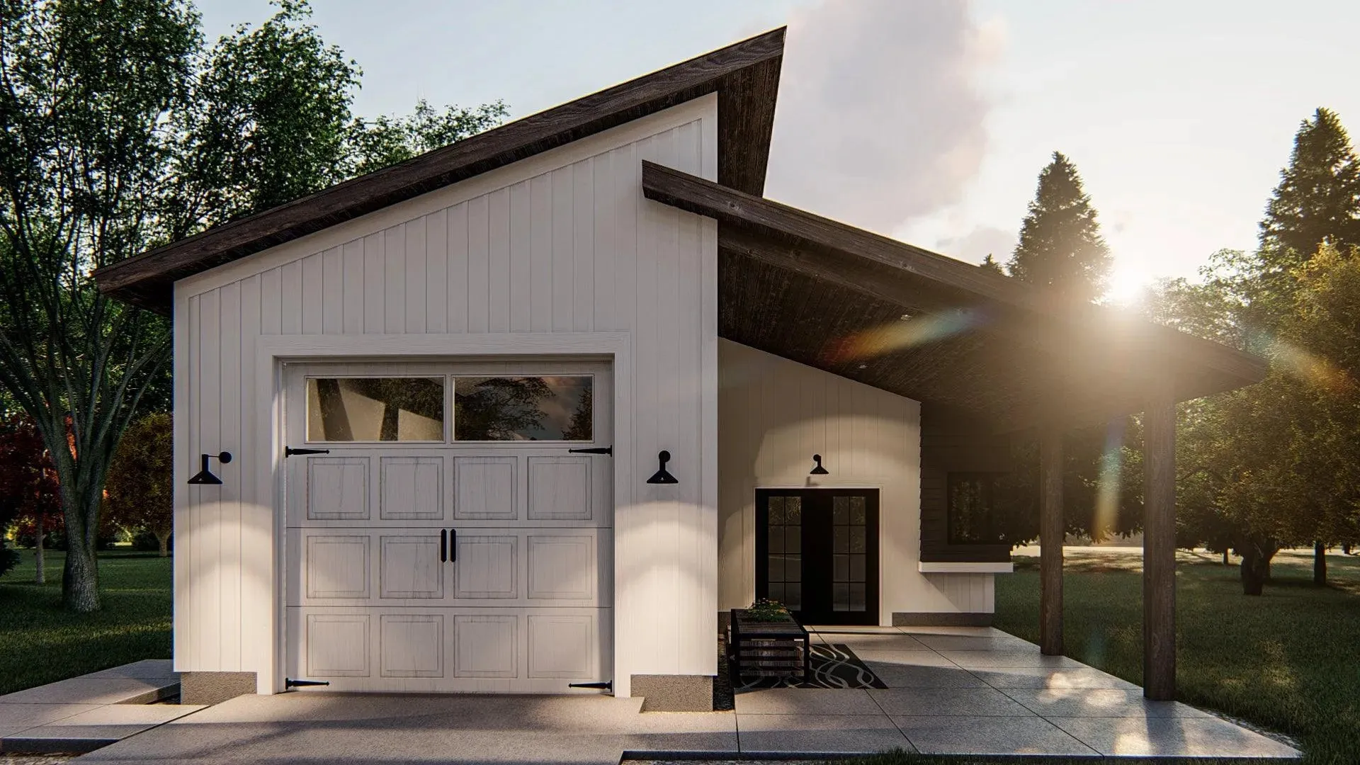 Compact garage apartment: functionality meets charm in every square foot