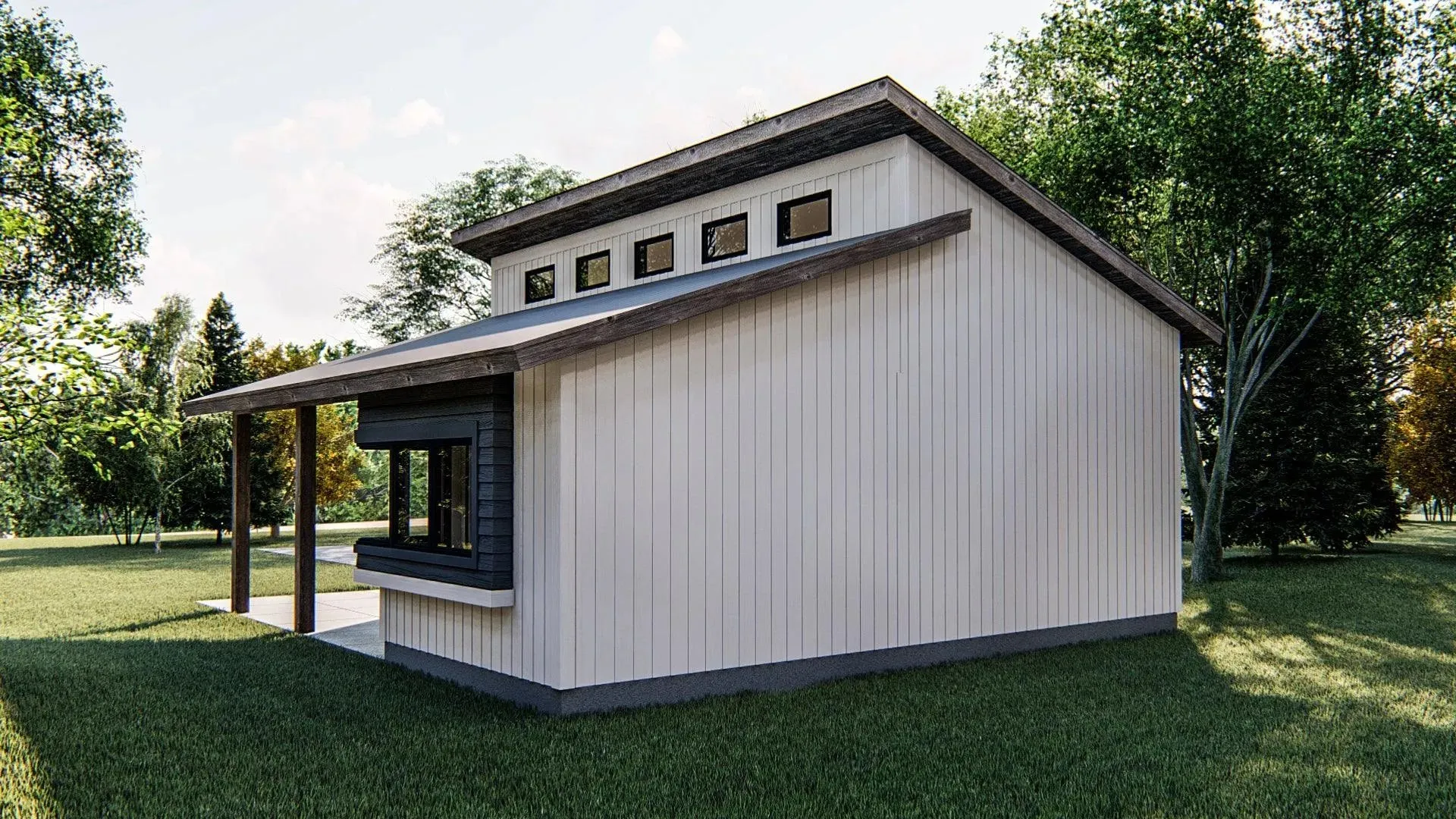 Compact garage apartment: functionality meets charm in every square foot