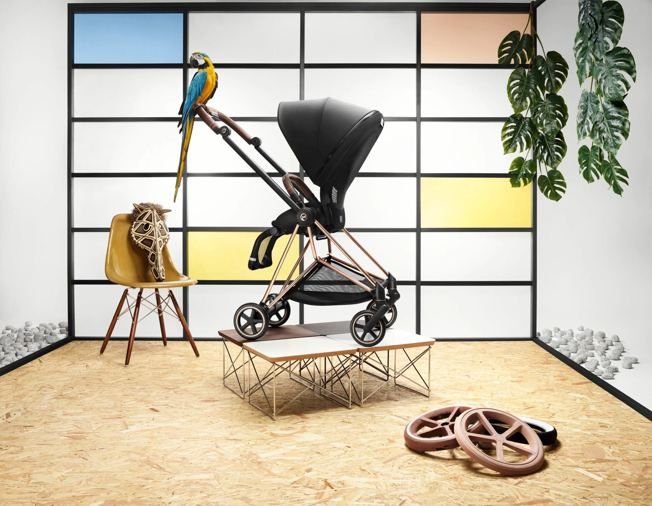 Cybex Mios 3 Complete Stroller - Rose Gold