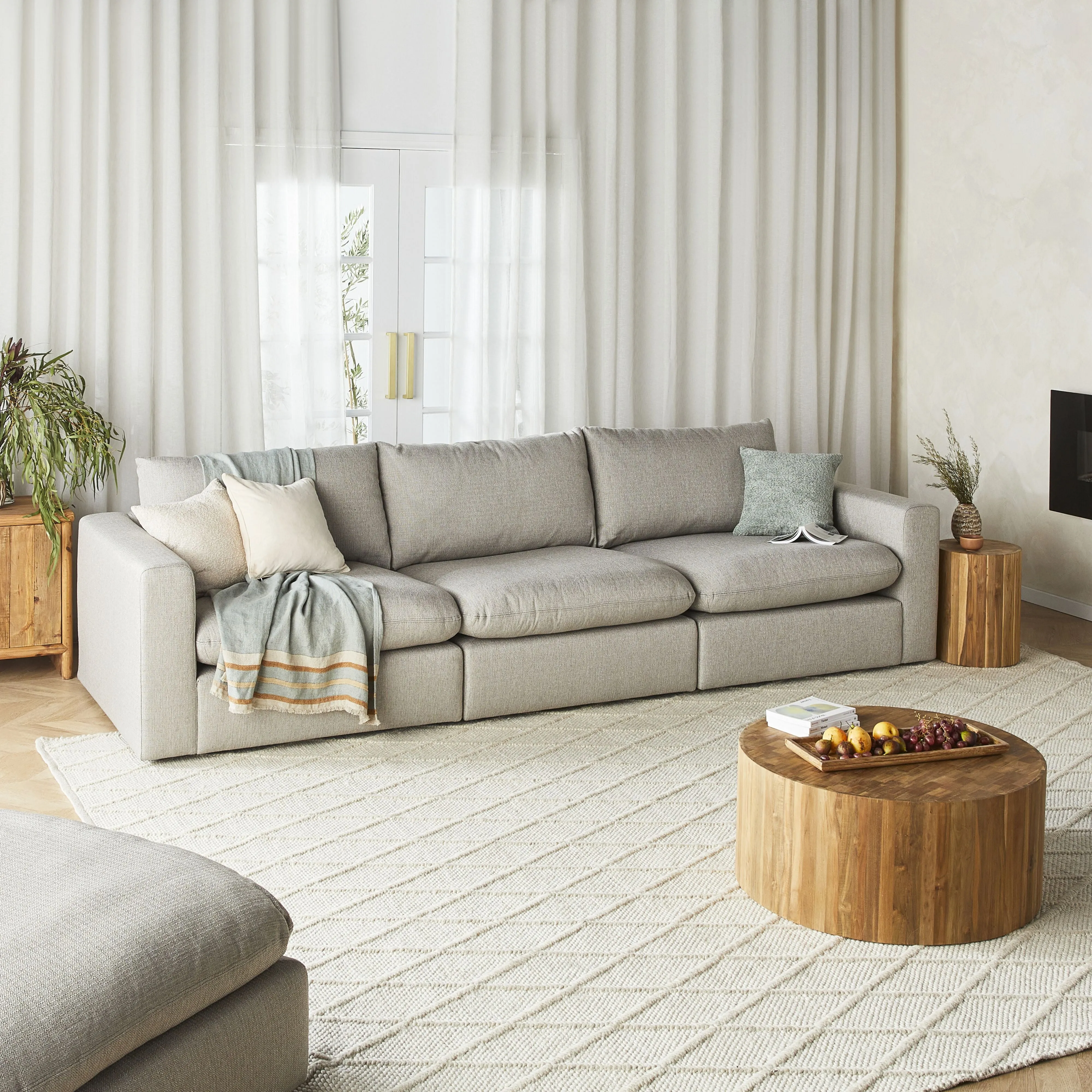 Darcie 2 Seater Sofa Amalfi Silver