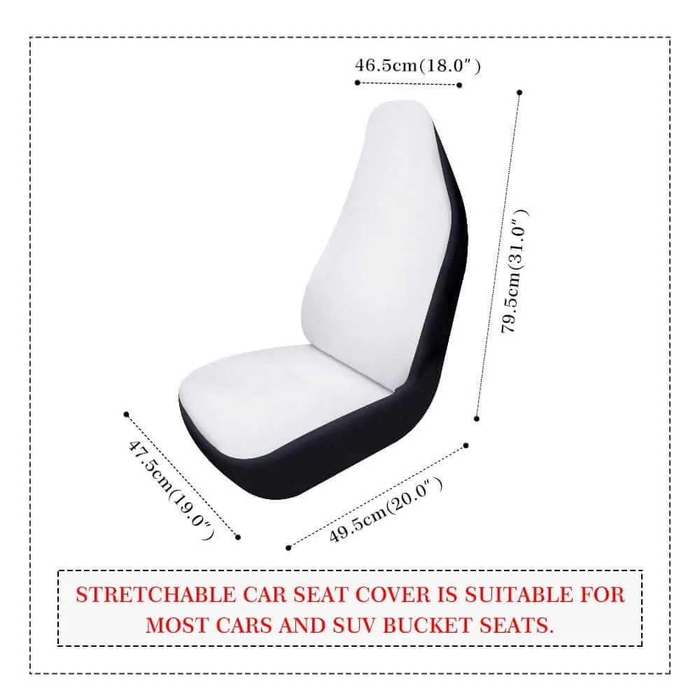 Embroidered Front Car Seat Covers