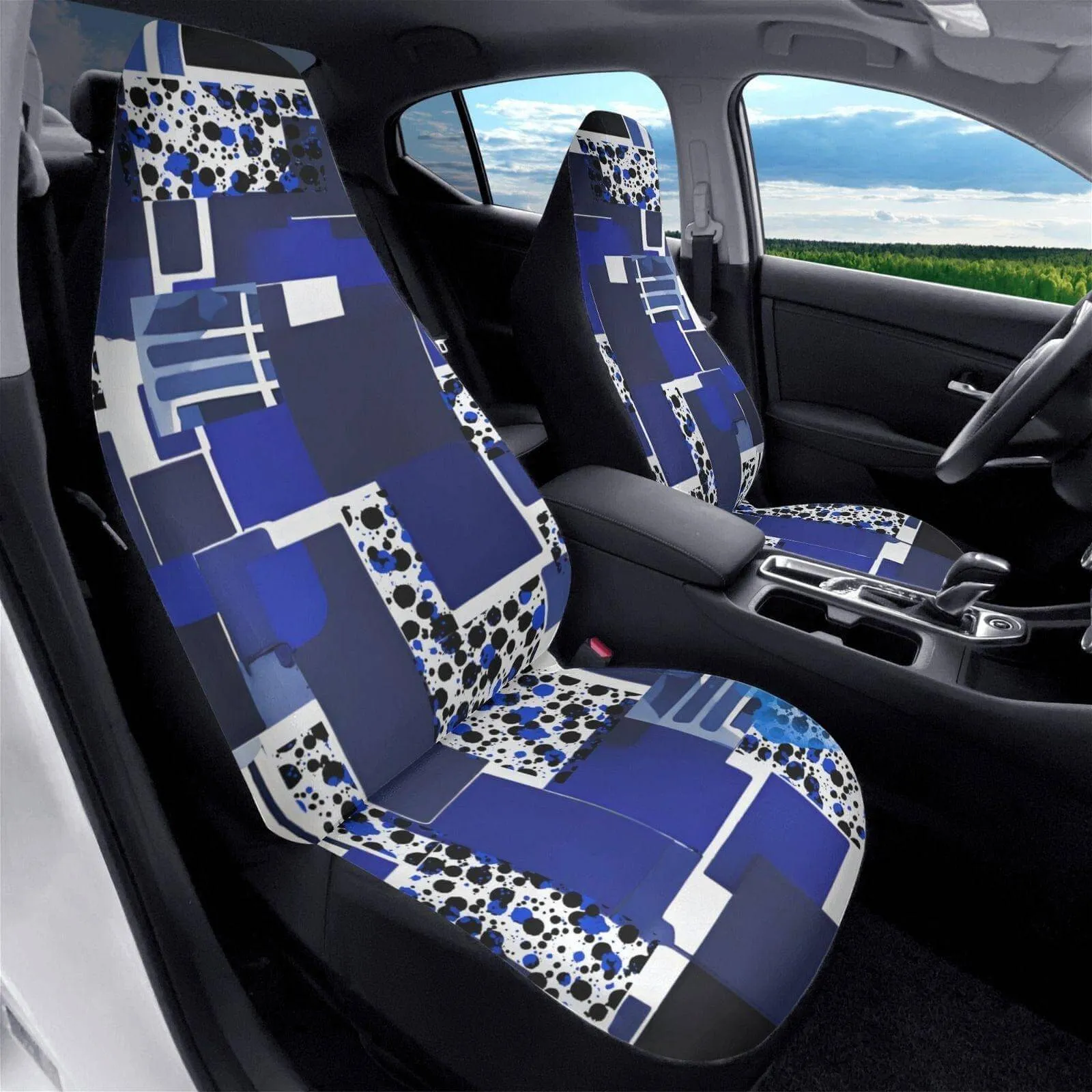 Embroidered Front Car Seat Covers