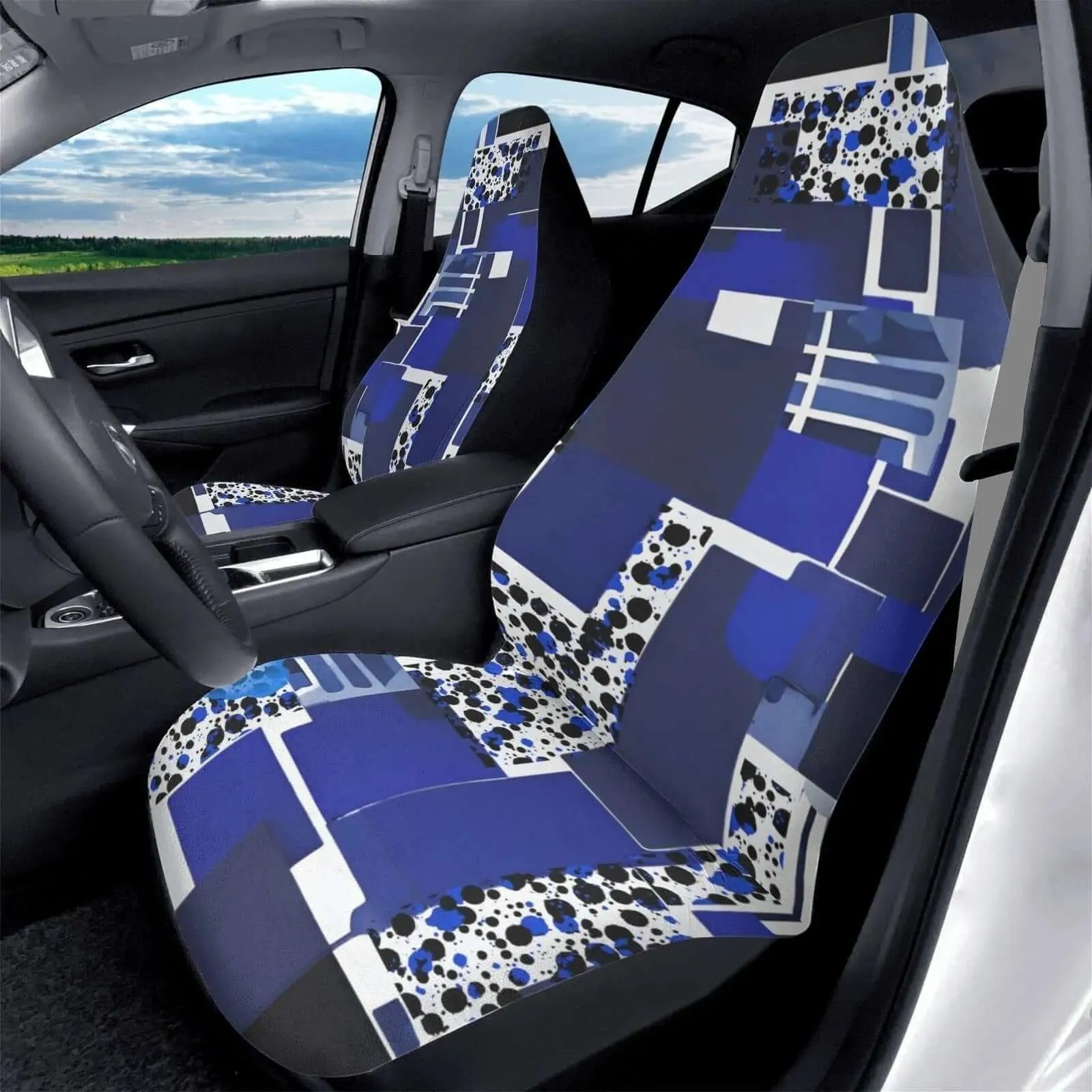 Embroidered Front Car Seat Covers
