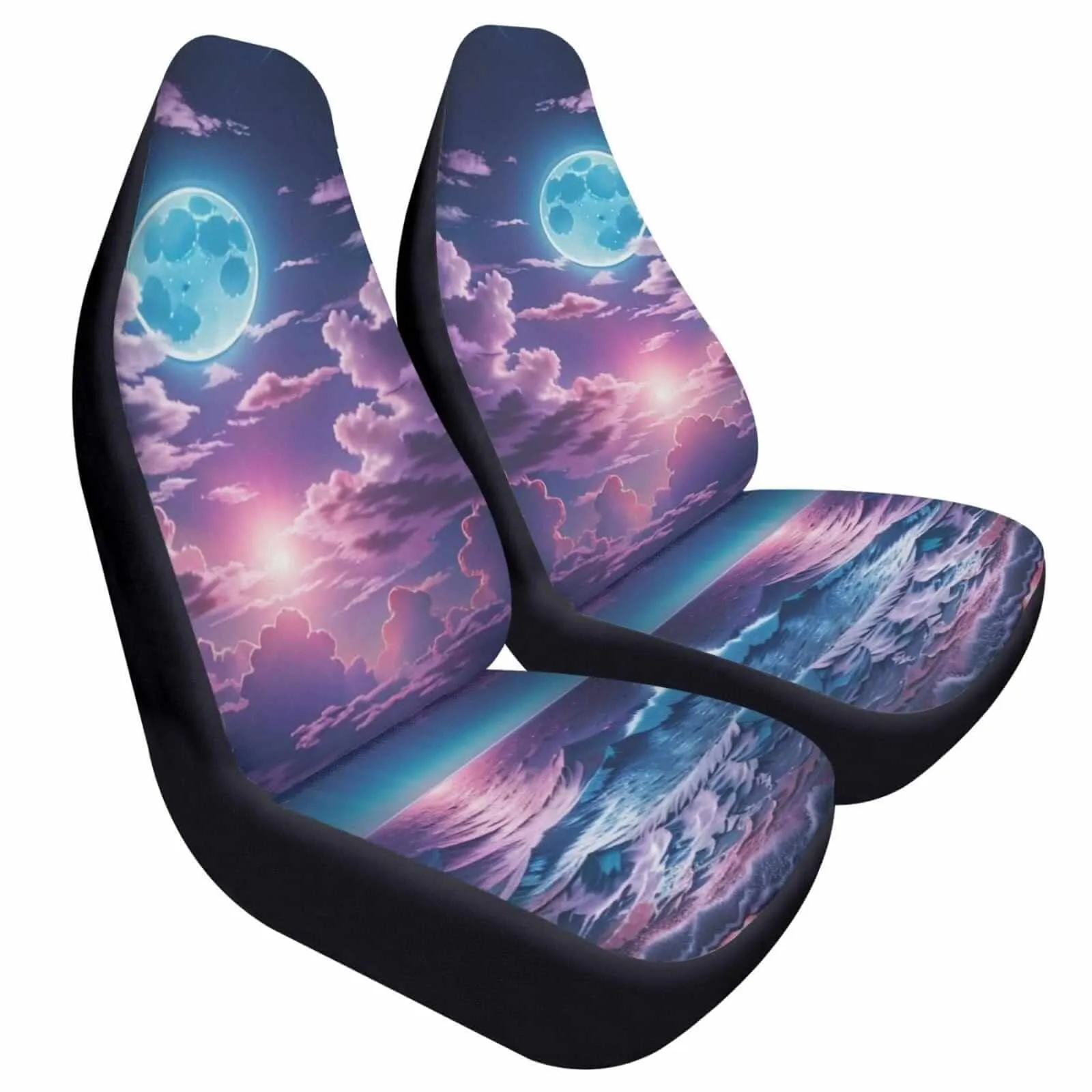 Embroidered Front Car Seat Covers
