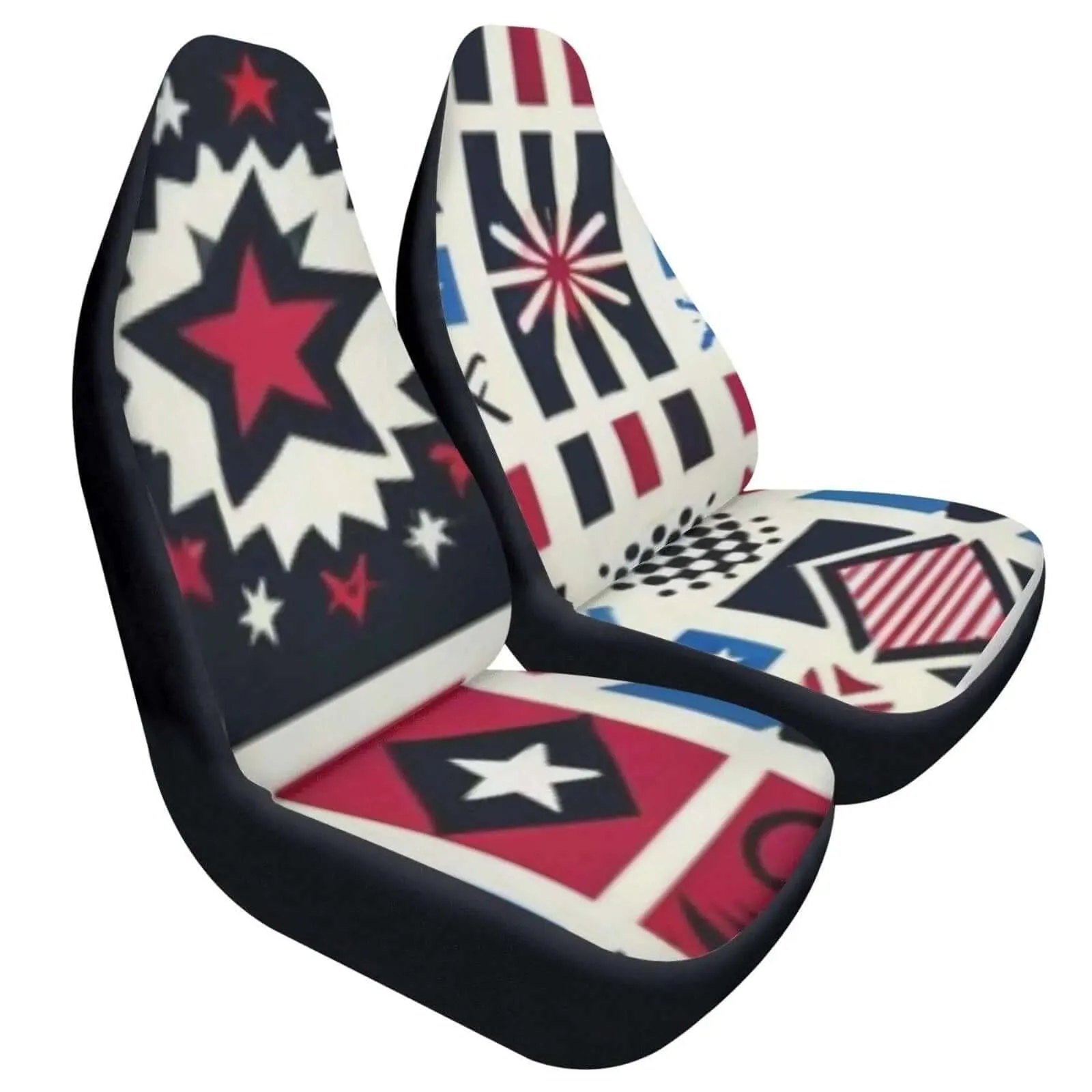 Embroidered Front Car Seat Covers