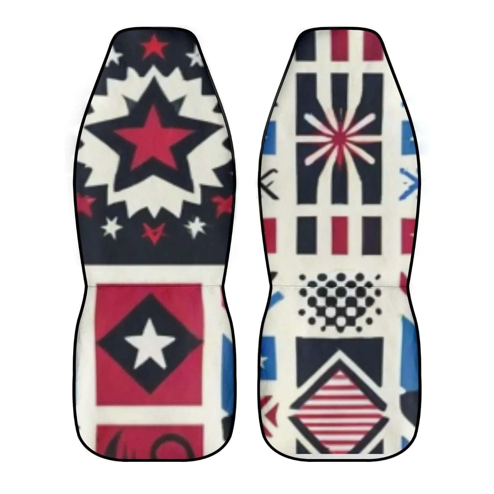 Embroidered Front Car Seat Covers