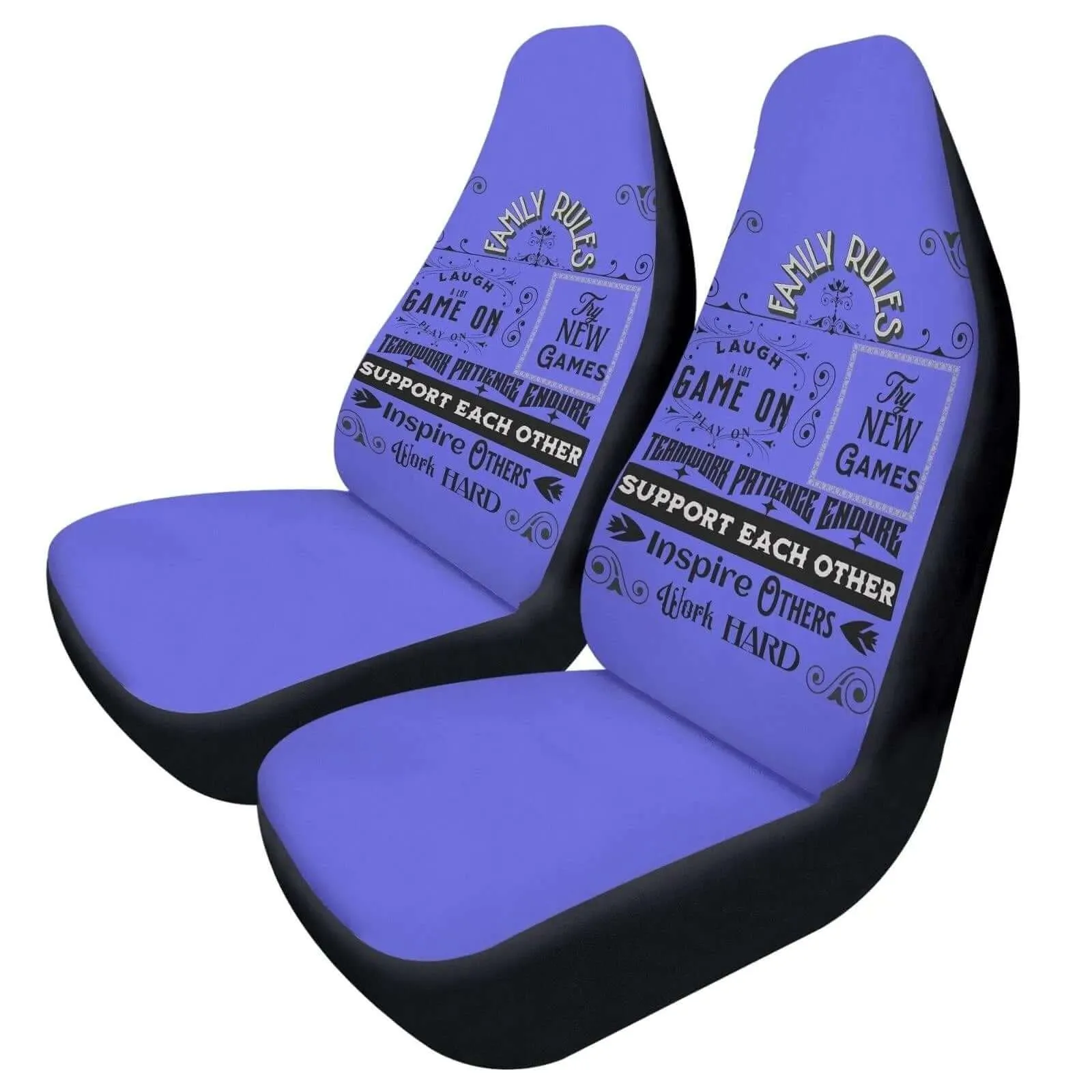Embroidered Front Car Seat Covers