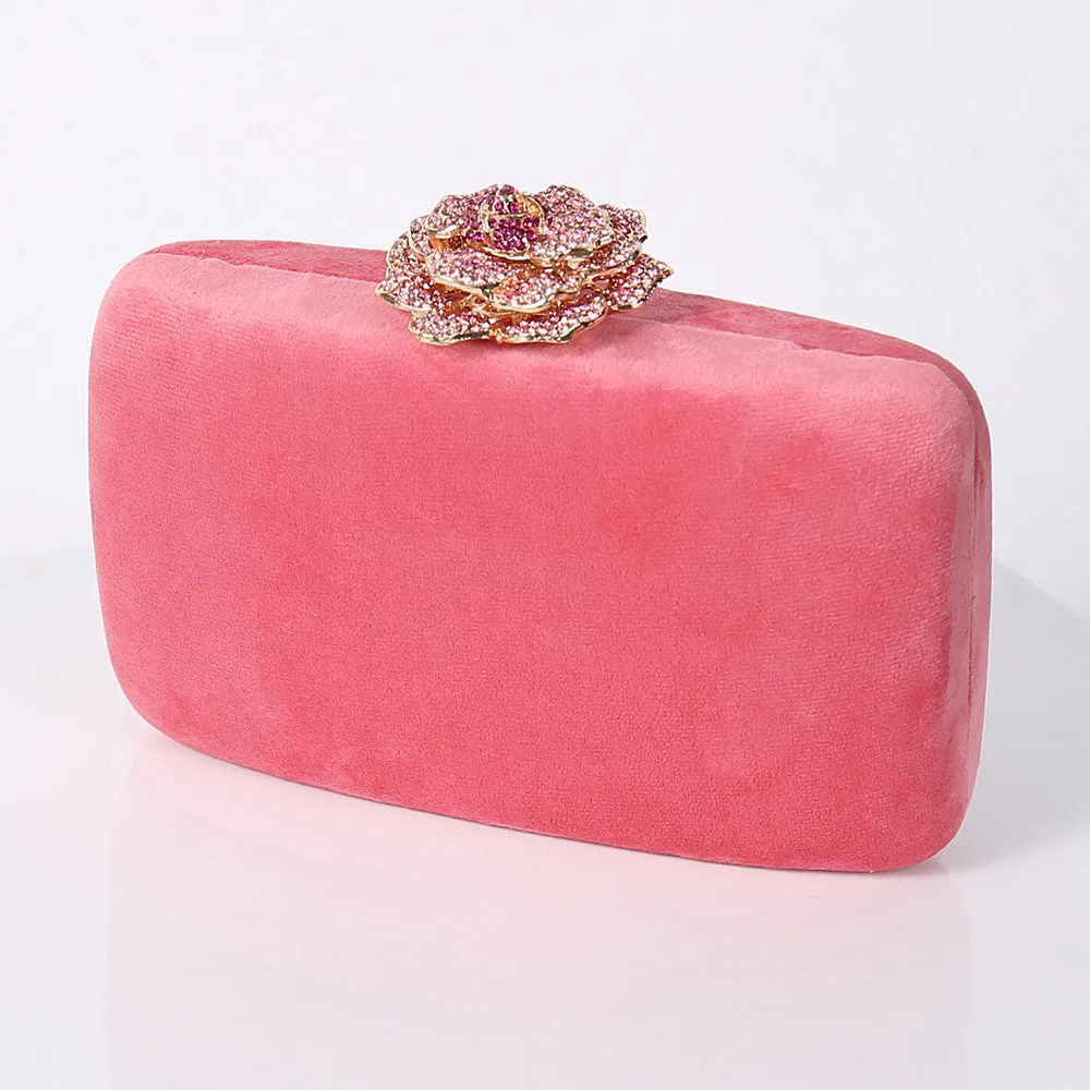 Fashion Diamond Decoration Evening Clutch