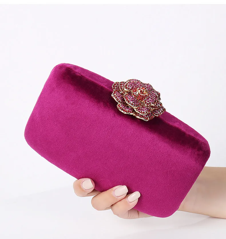 Fashion Diamond Decoration Evening Clutch