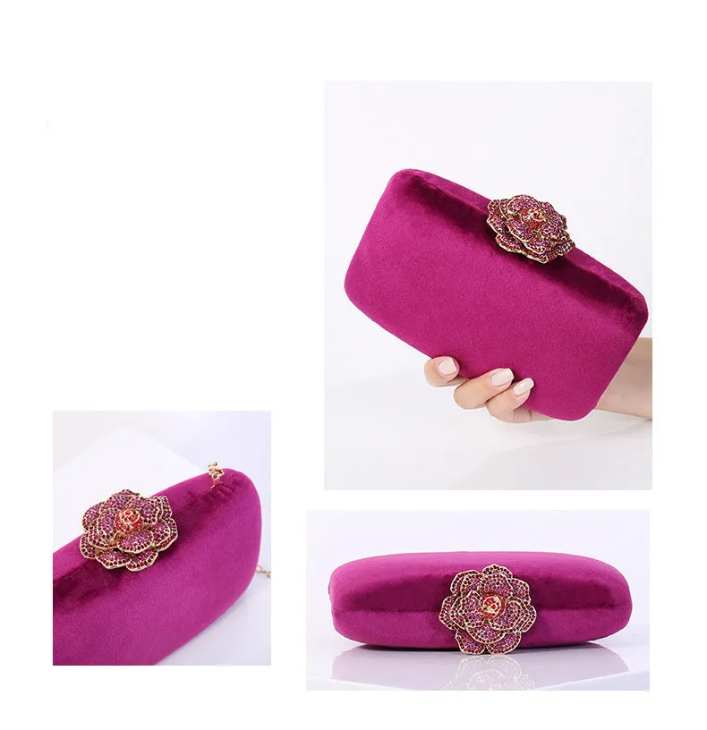 Fashion Diamond Decoration Evening Clutch