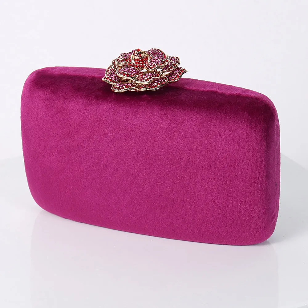 Fashion Diamond Decoration Evening Clutch