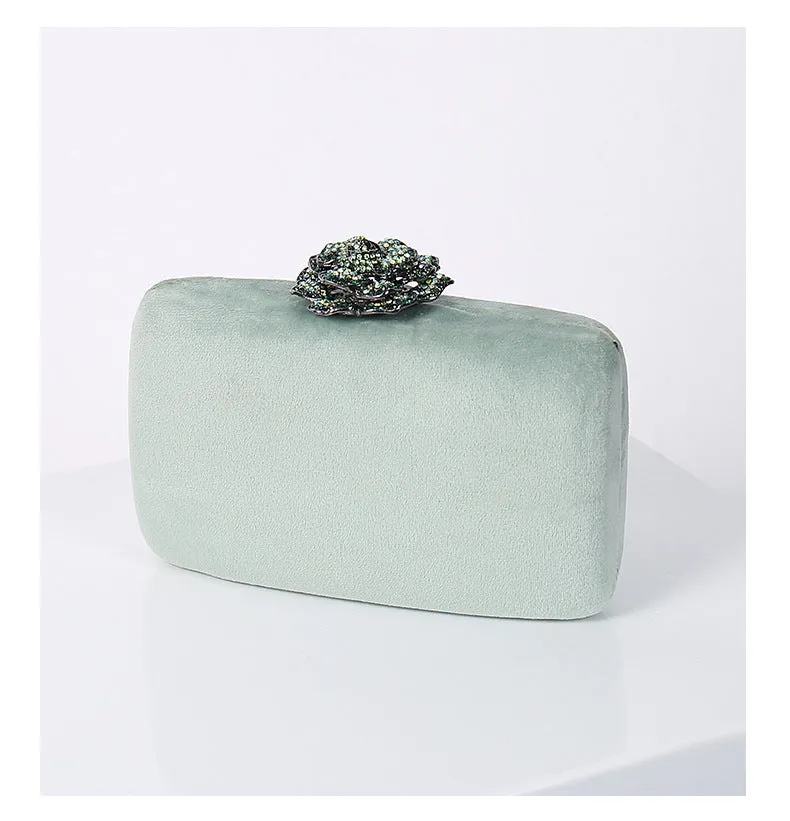 Fashion Diamond Decoration Evening Clutch
