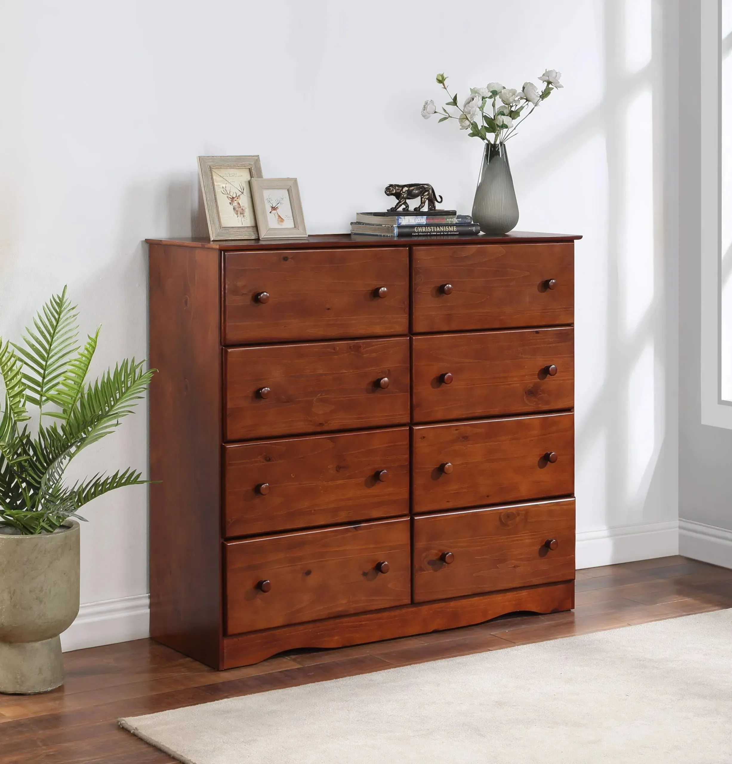 Go Green Woods  8 Drawer Dresser