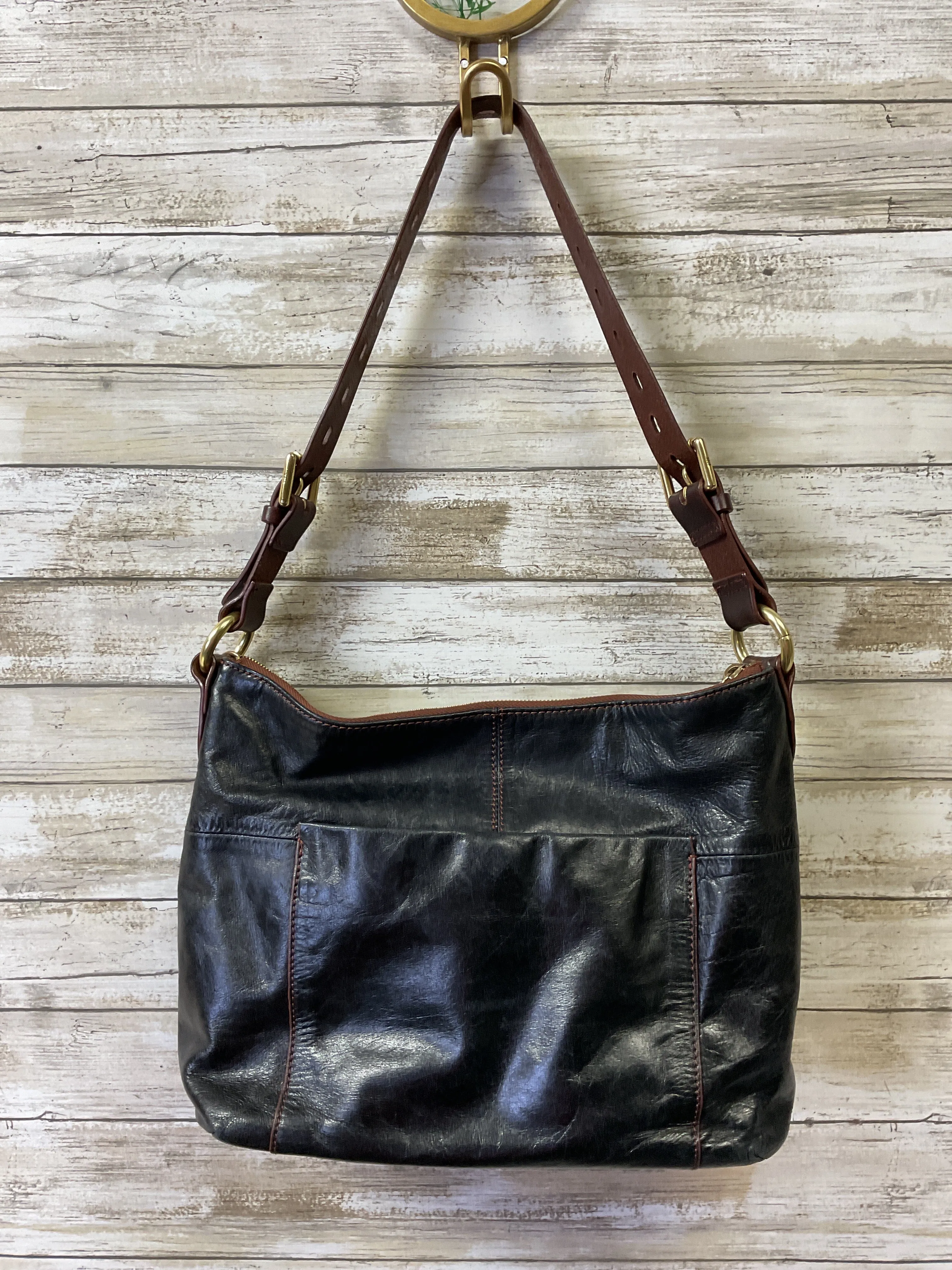 Handbag By Hobo Intl In Black, Size:Medium