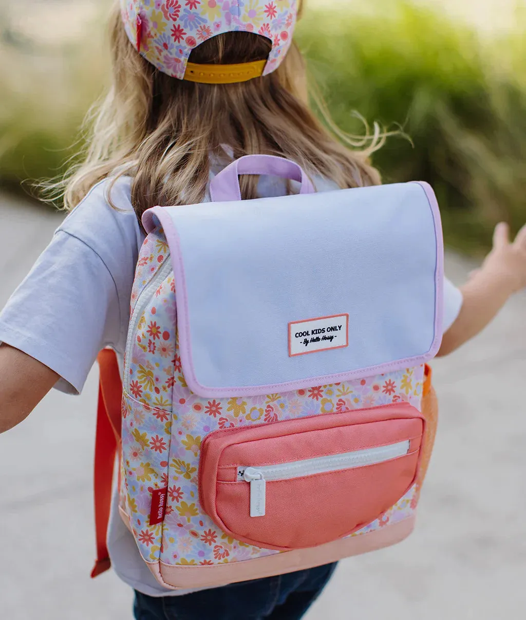 Hello Hossy Backpack Retro Flowers 2-5Y