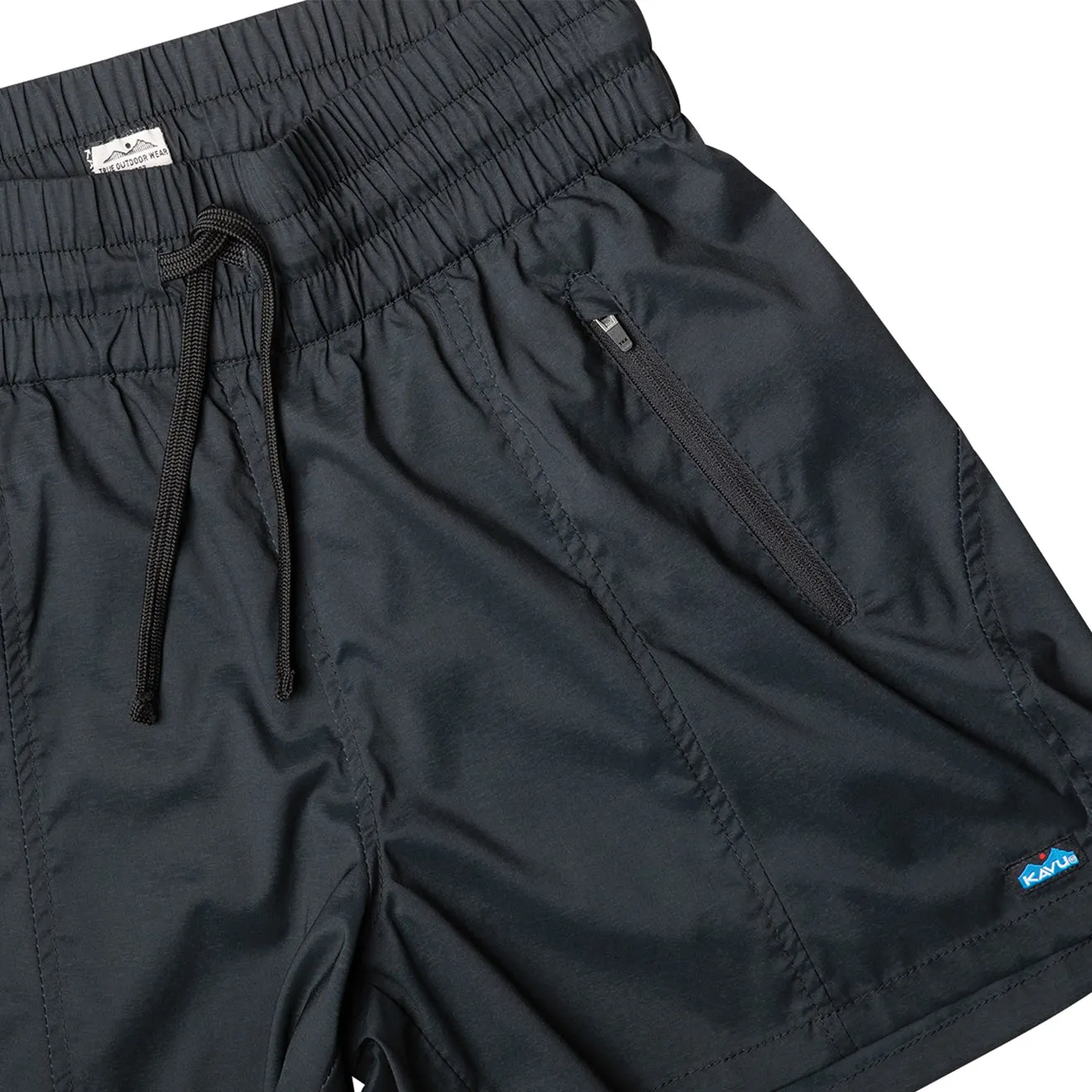 Kavu Womens Totally Beachin Shorts Black