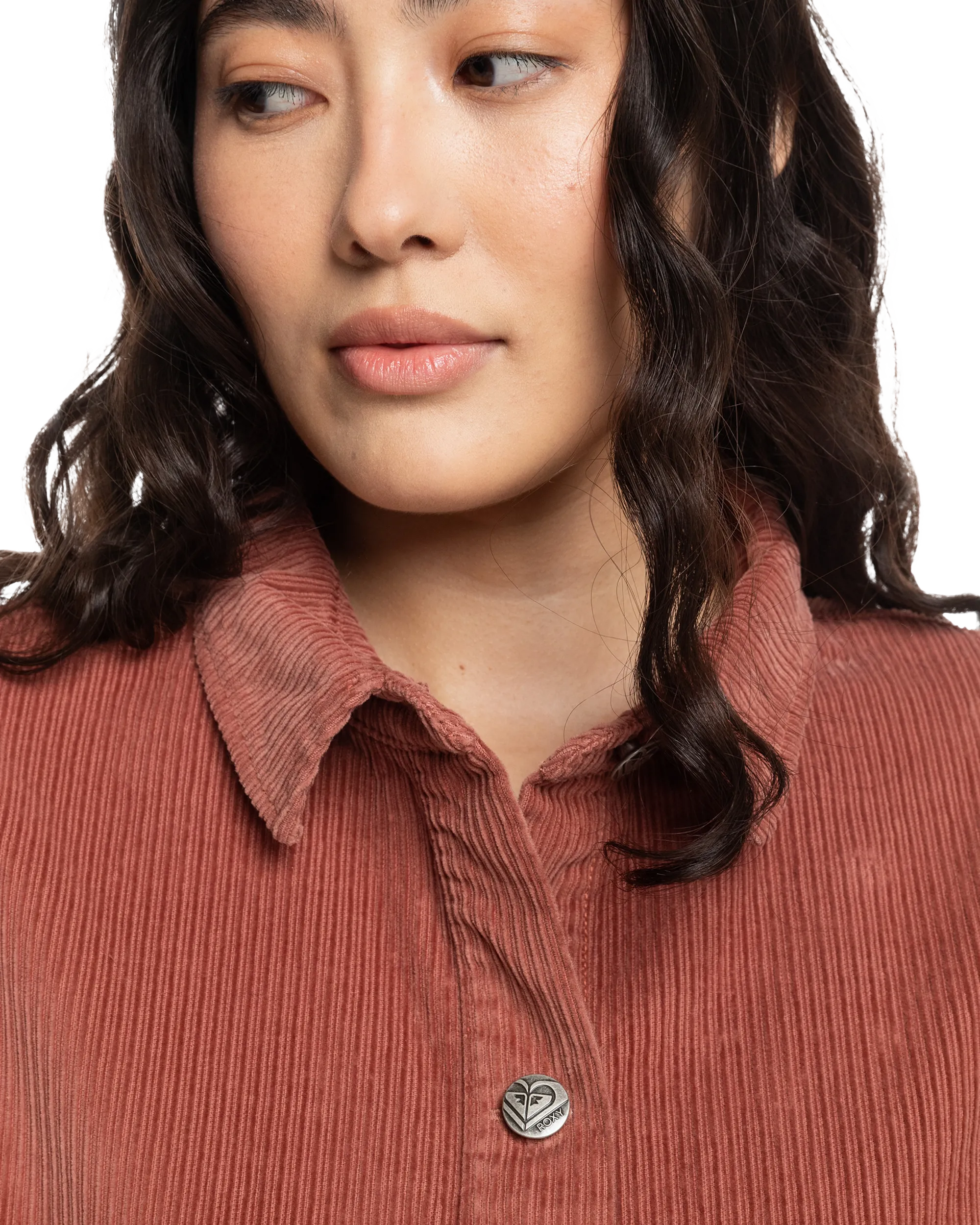Kick Back Corduroy Shirt in Cedar Wood