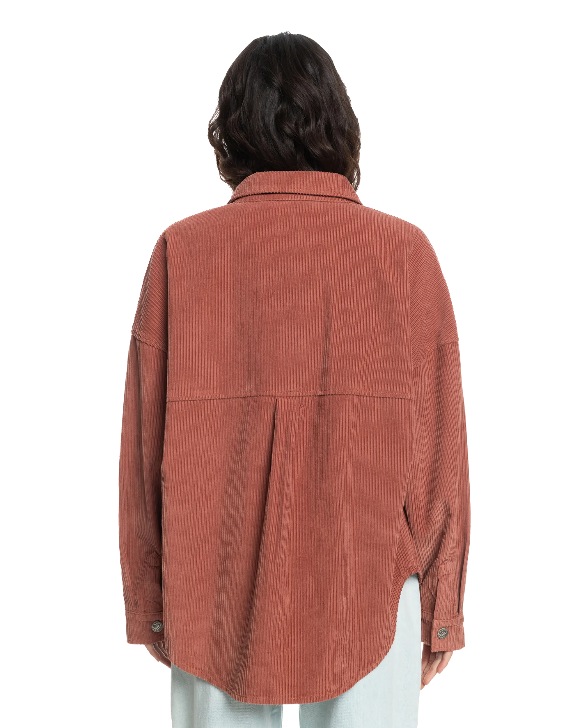 Kick Back Corduroy Shirt in Cedar Wood