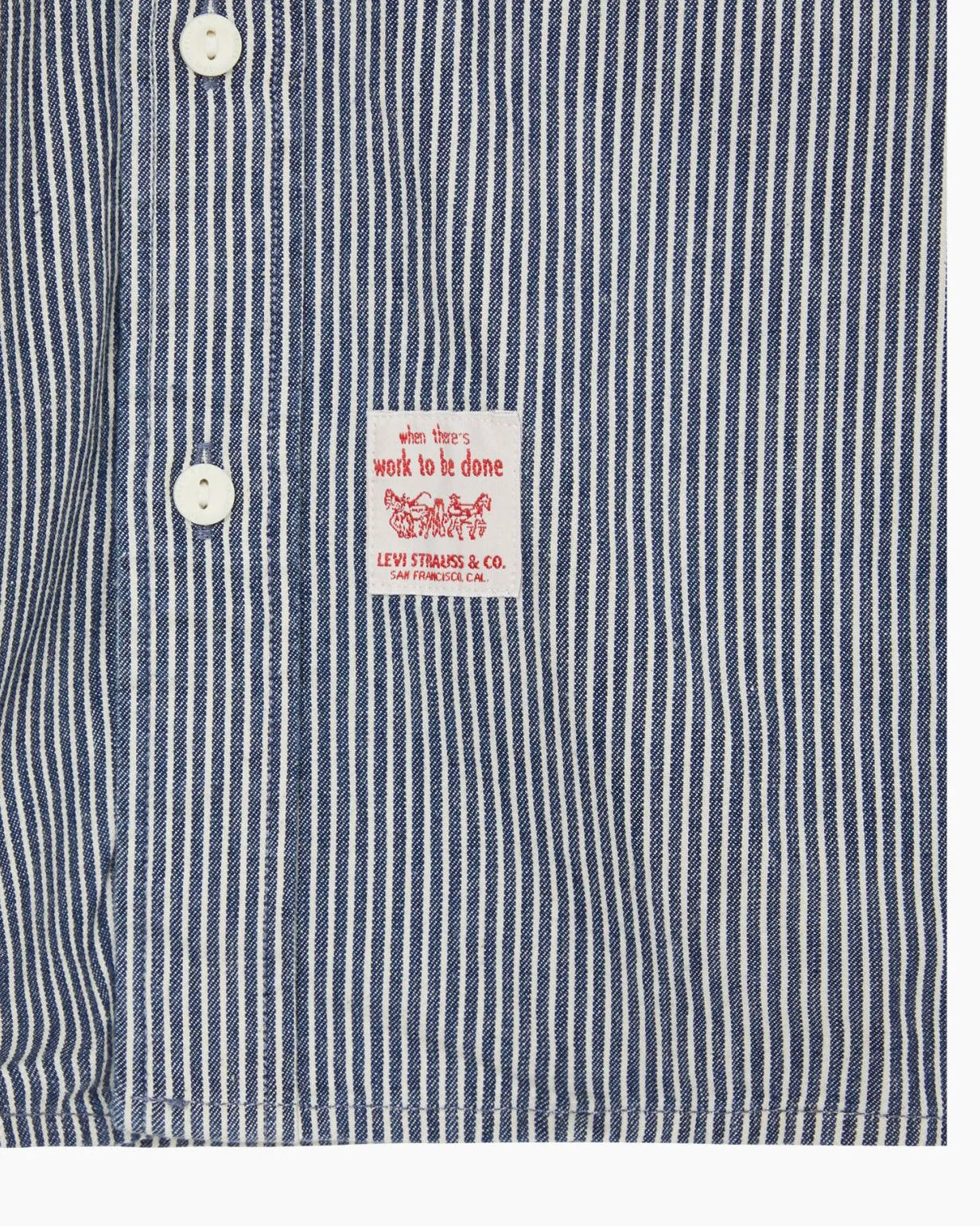 Levi's® Workwear Classic Worker Shirt - Washington Stripe II