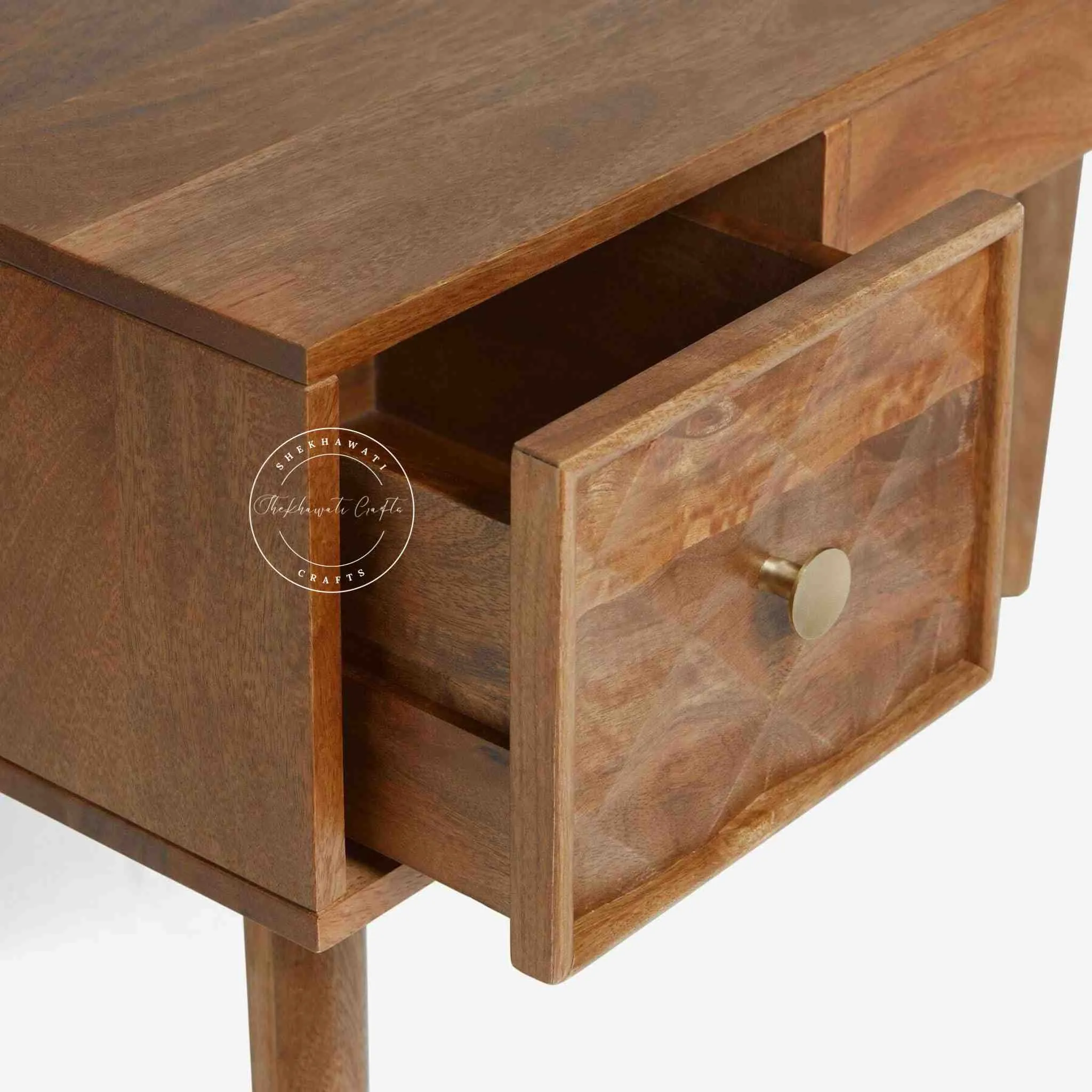 Lucco Mango Wood Study Table