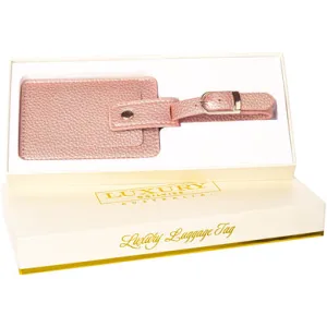 Luxury Rose Gold Luggage Tag