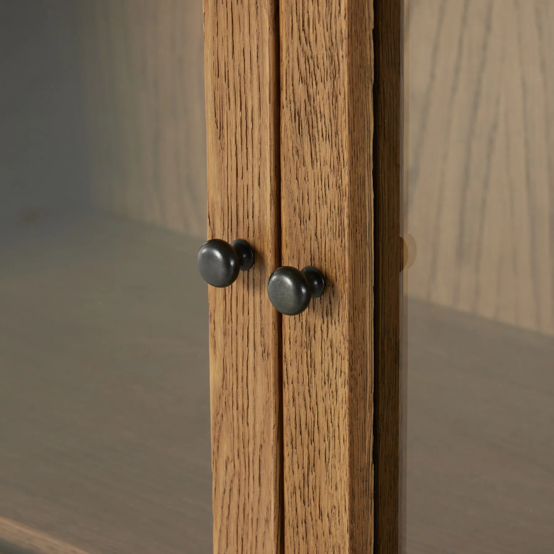 Marianne Panel and Glass Cabinet
