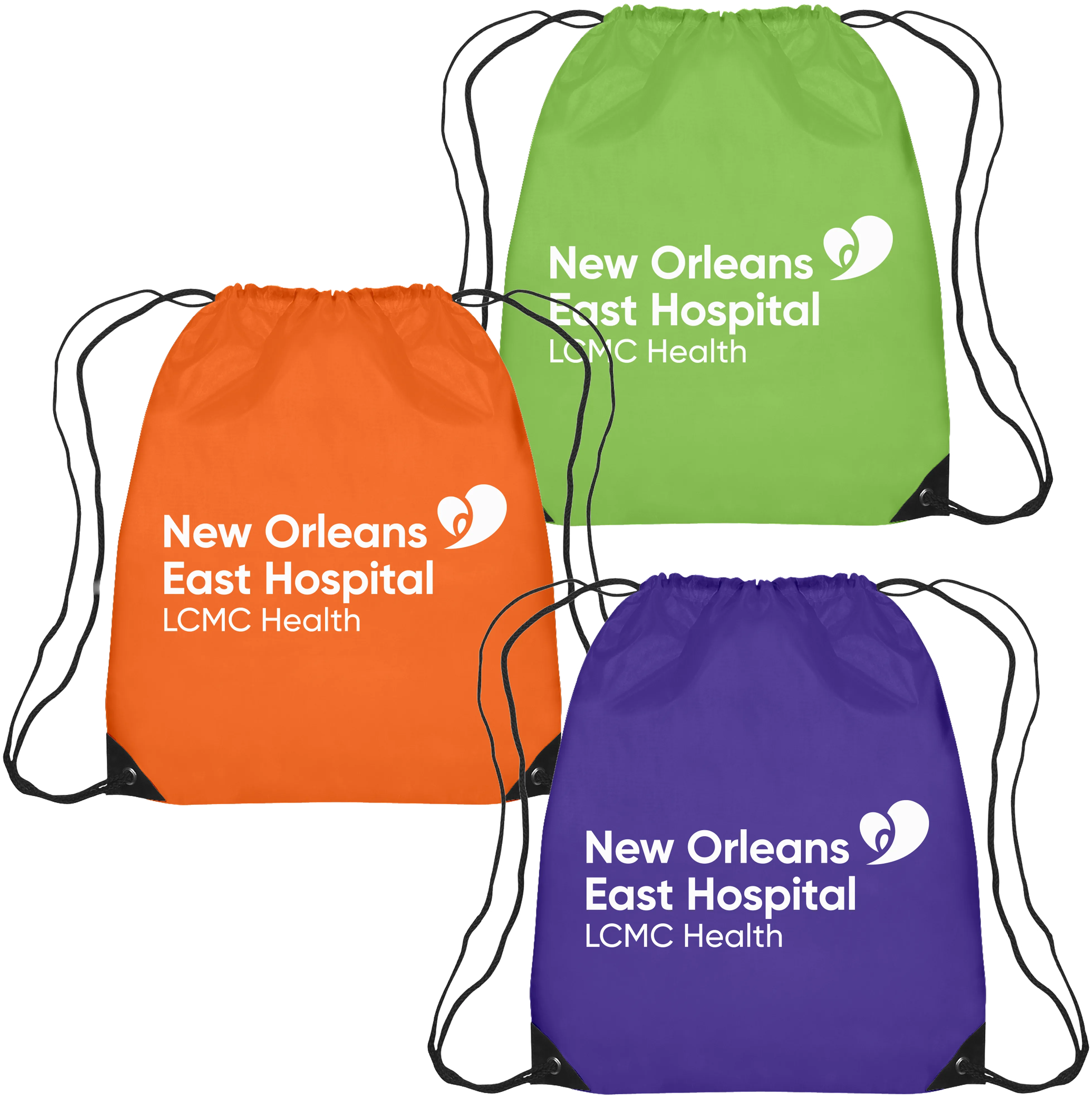 New Orleans East Hospital Cinch Bag