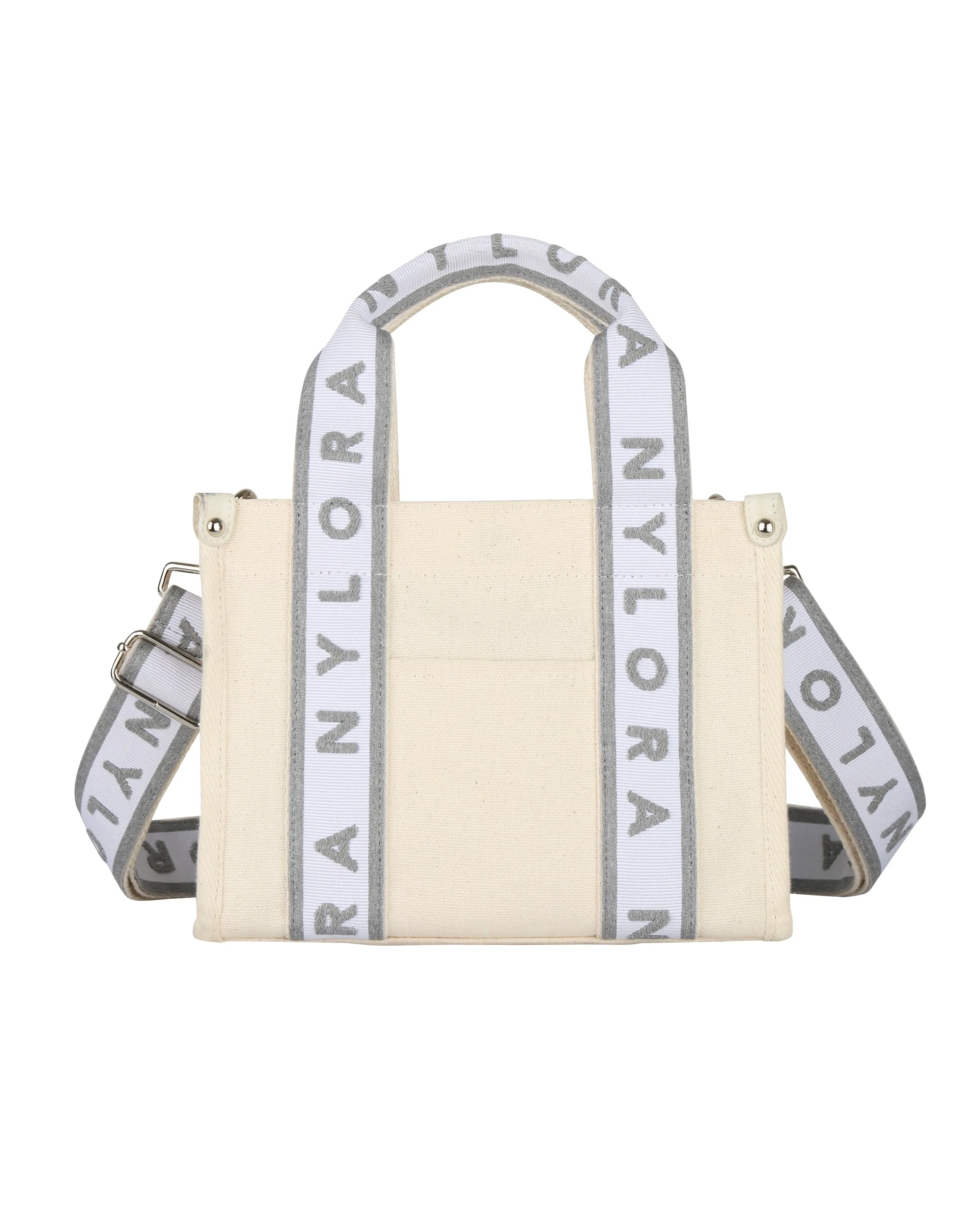 NYLORA SMALL TOTE BAG CREAM