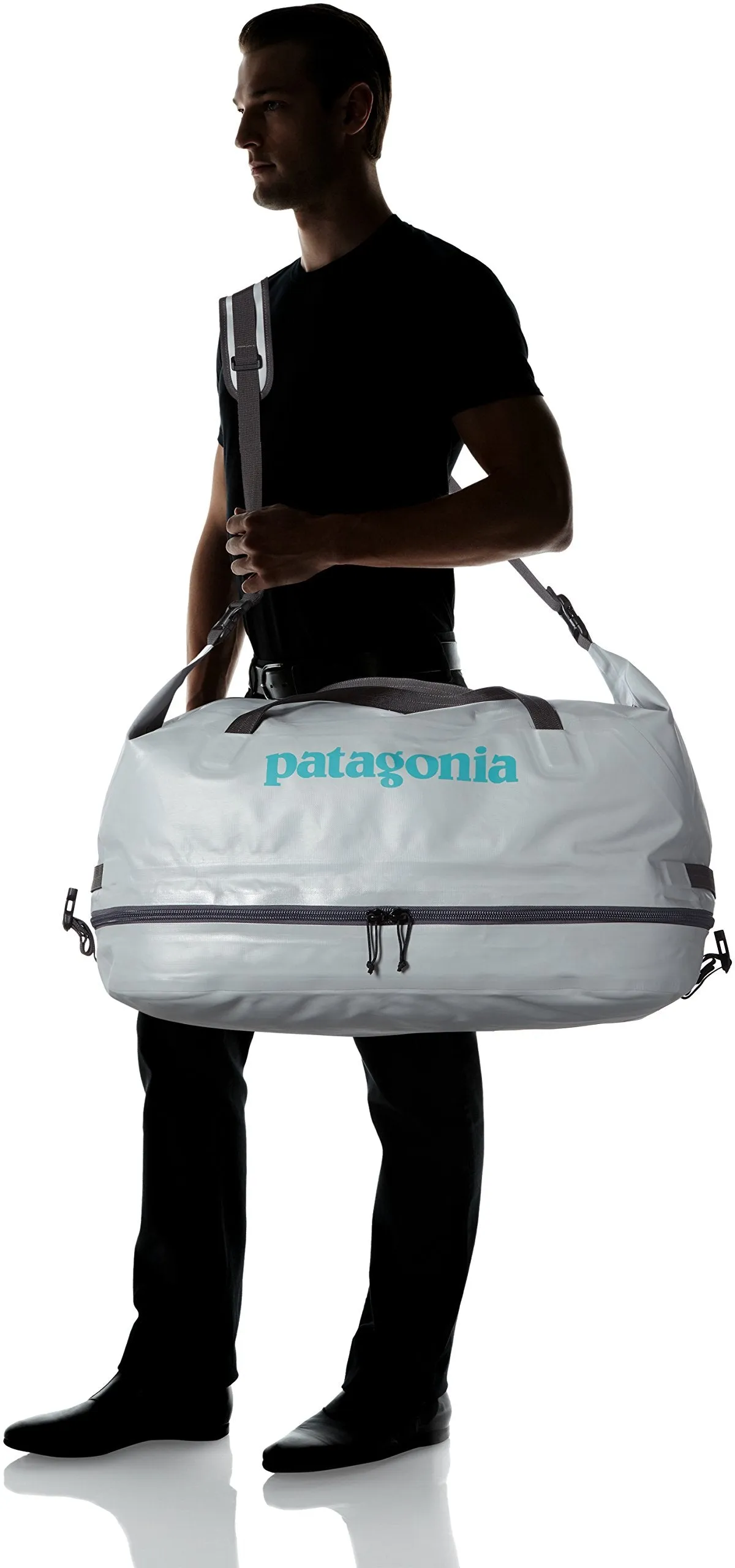 Patagonia Stormfront 65L Wet/Dry Duffel Drifter Grey
