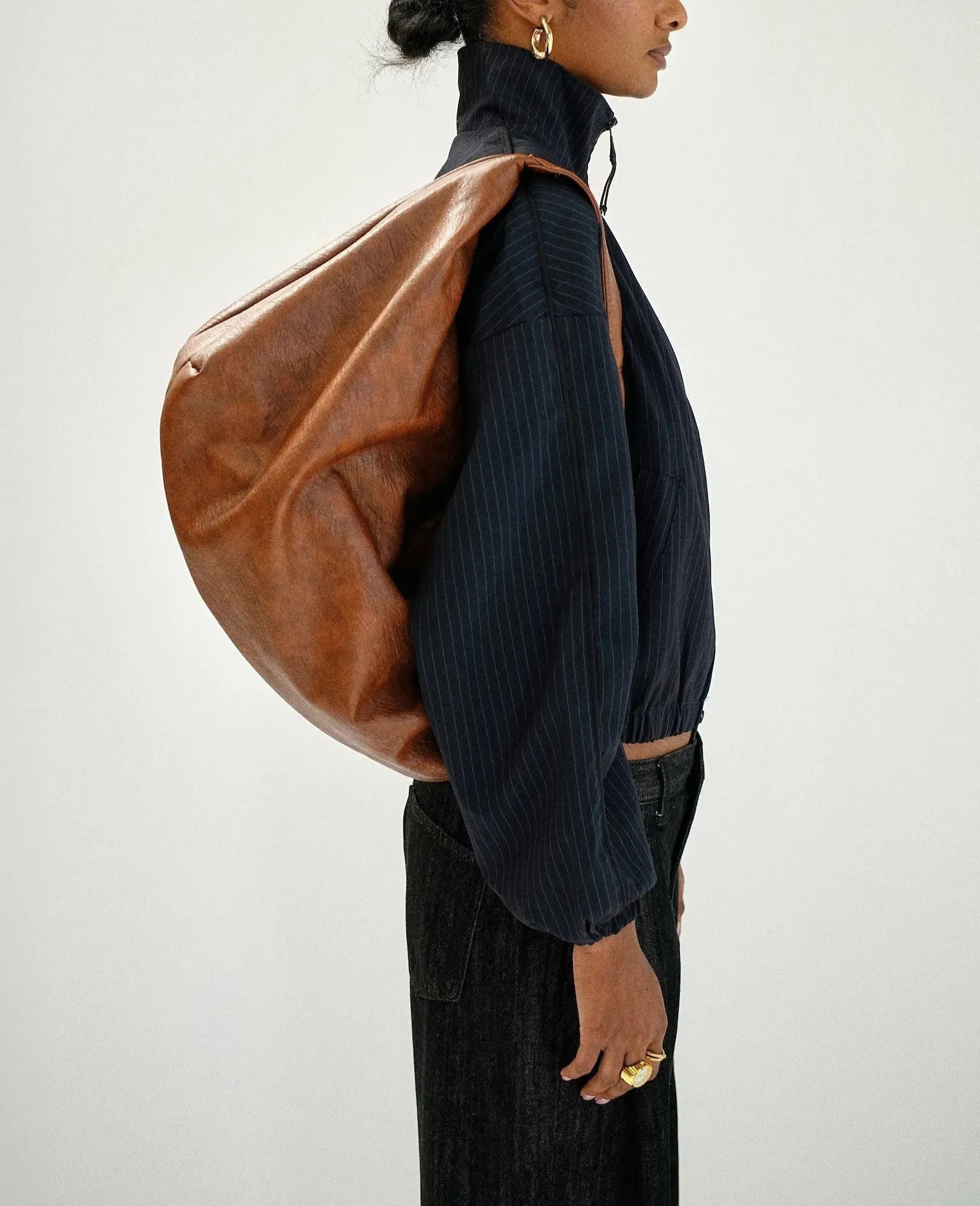 Sable Reverie Hobo Shoulder Bag