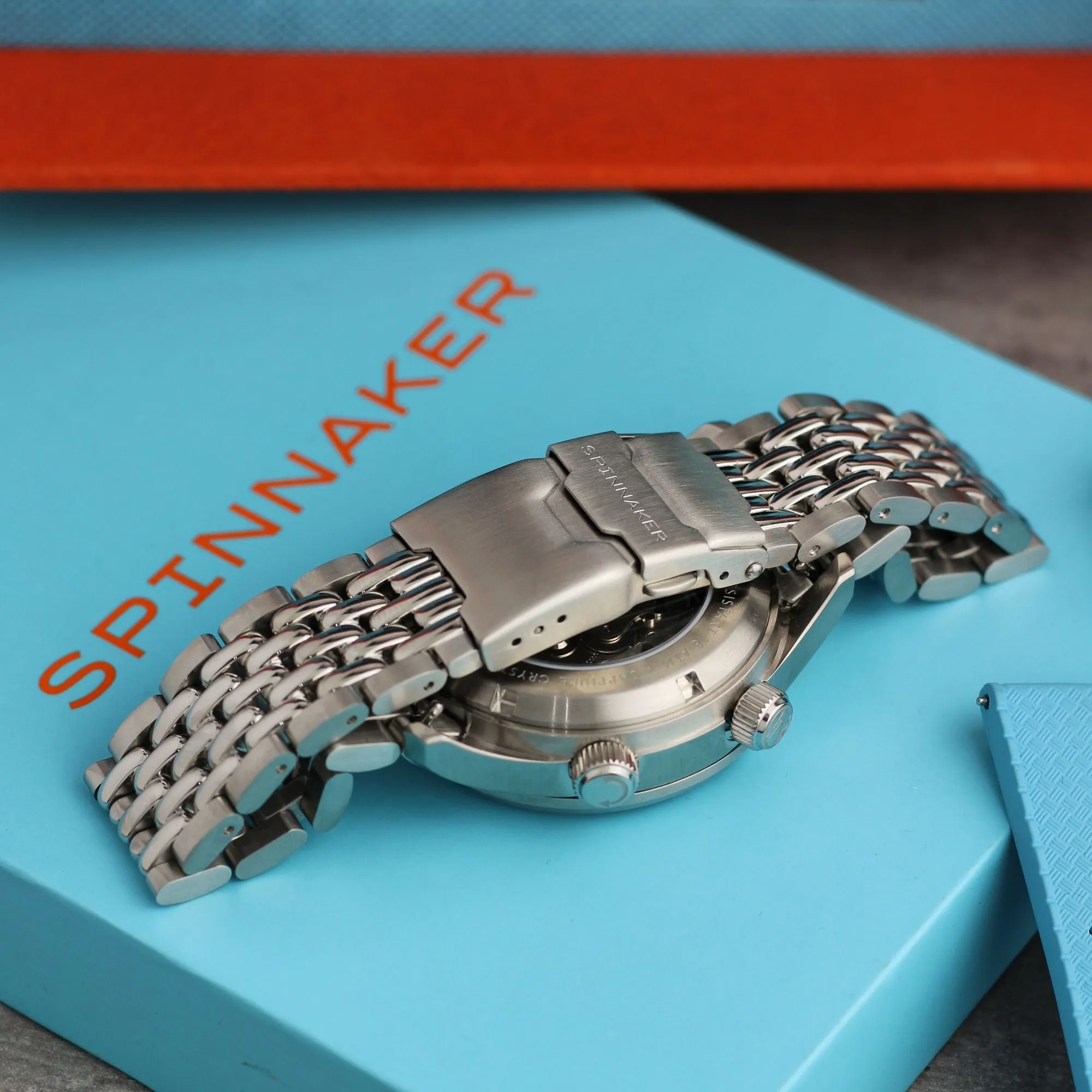 Spinnaker Bradner GMT Automatic Aquamarine Blue Men's Watch