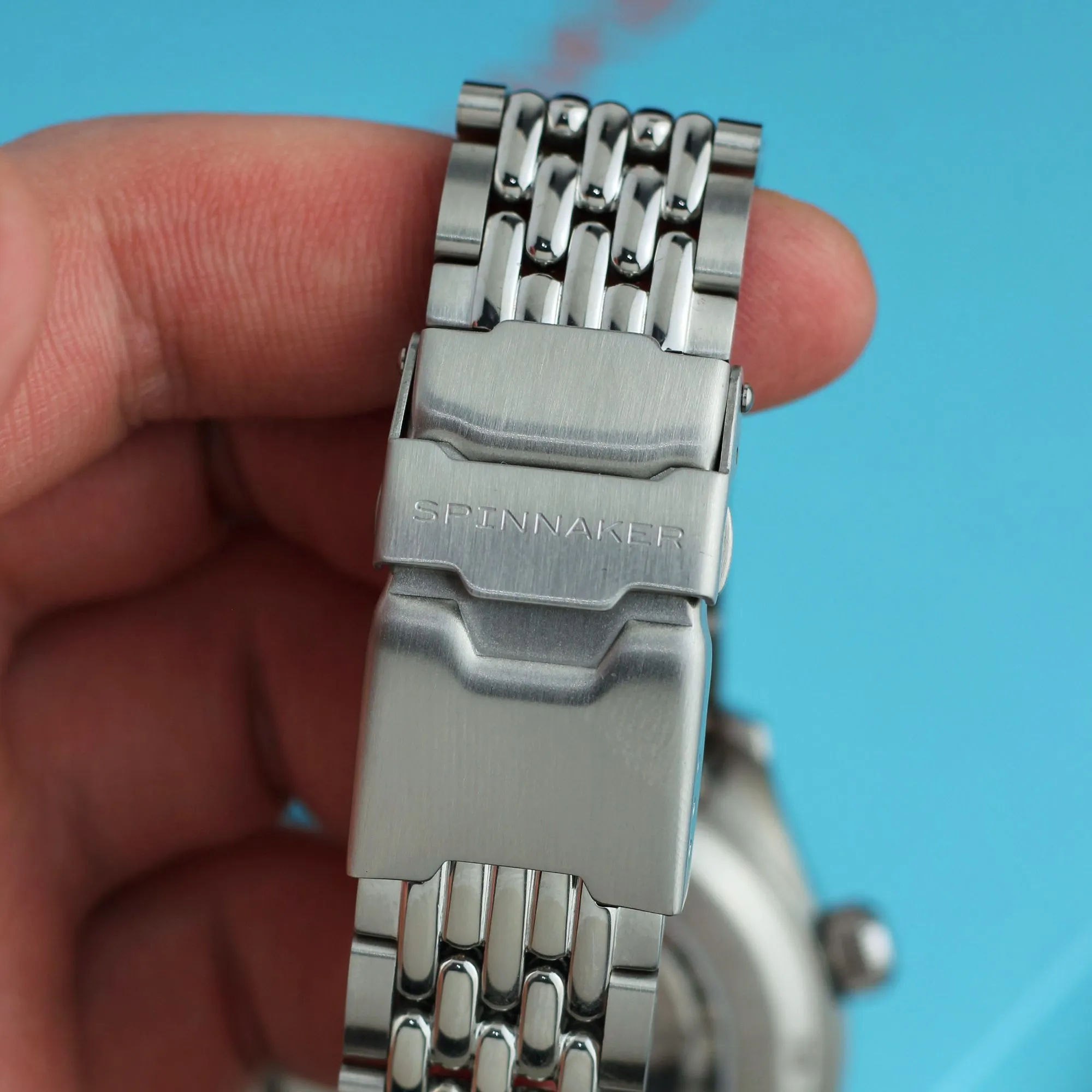 Spinnaker Bradner GMT Automatic Aquamarine Blue Men's Watch