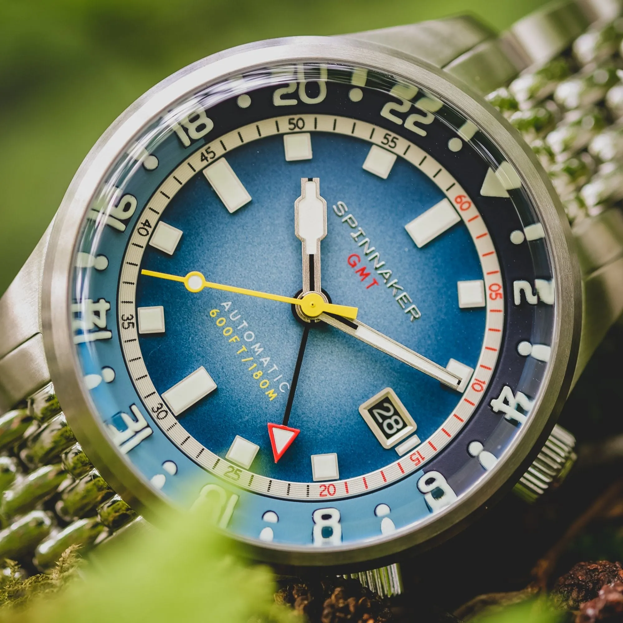 Spinnaker Bradner GMT Automatic Blue Alps Men's Watch