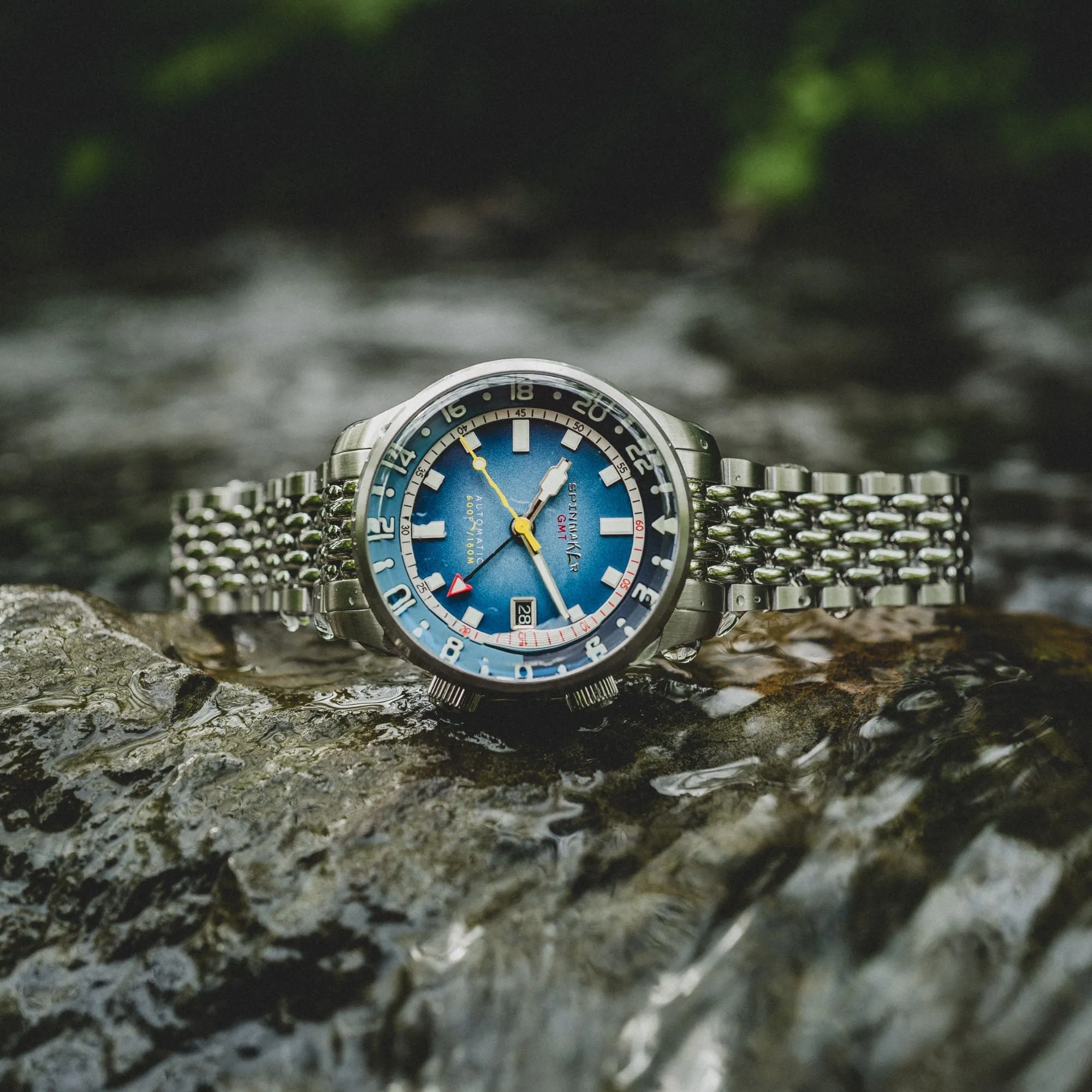 Spinnaker Bradner GMT Automatic Blue Alps Men's Watch