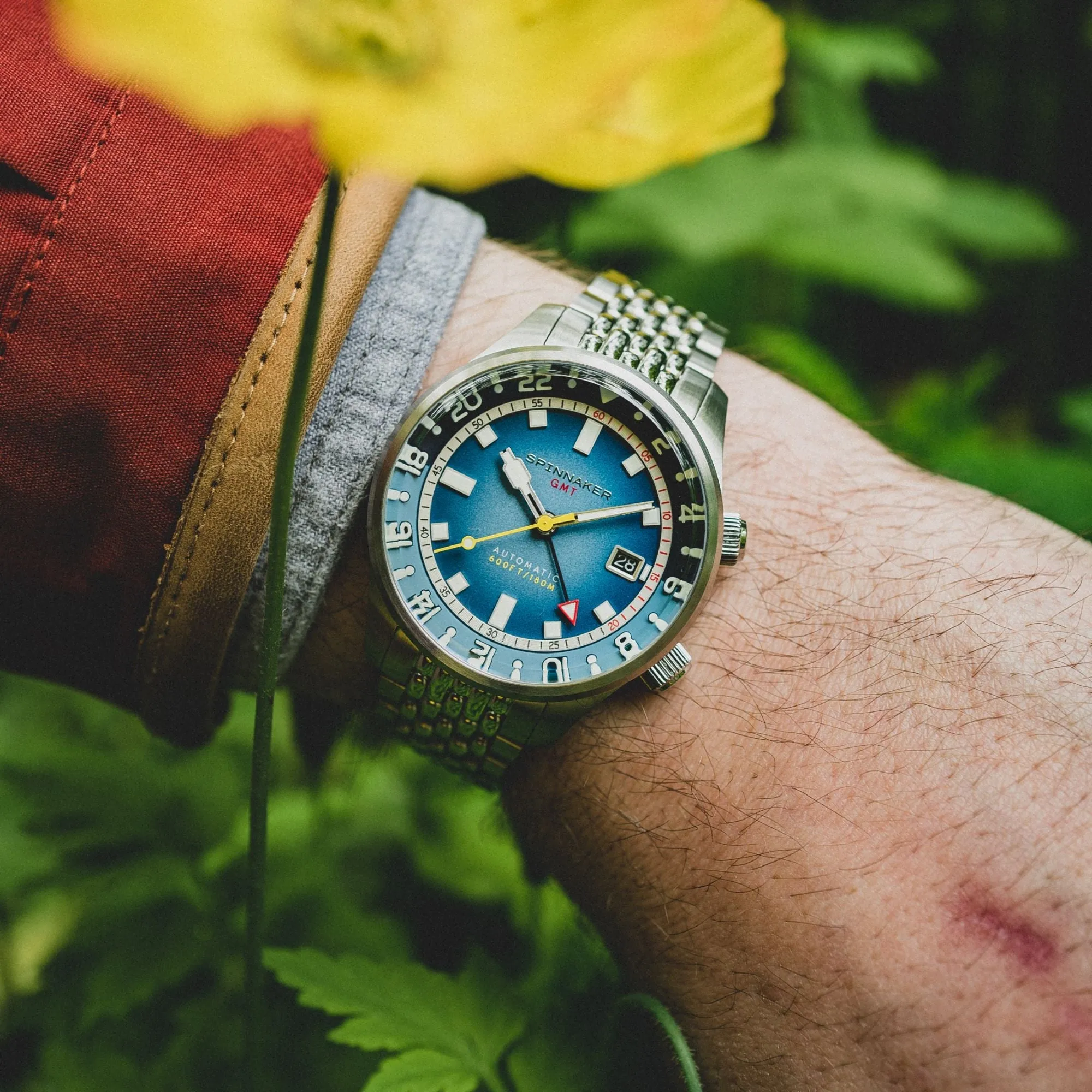 Spinnaker Bradner GMT Automatic Blue Alps Men's Watch