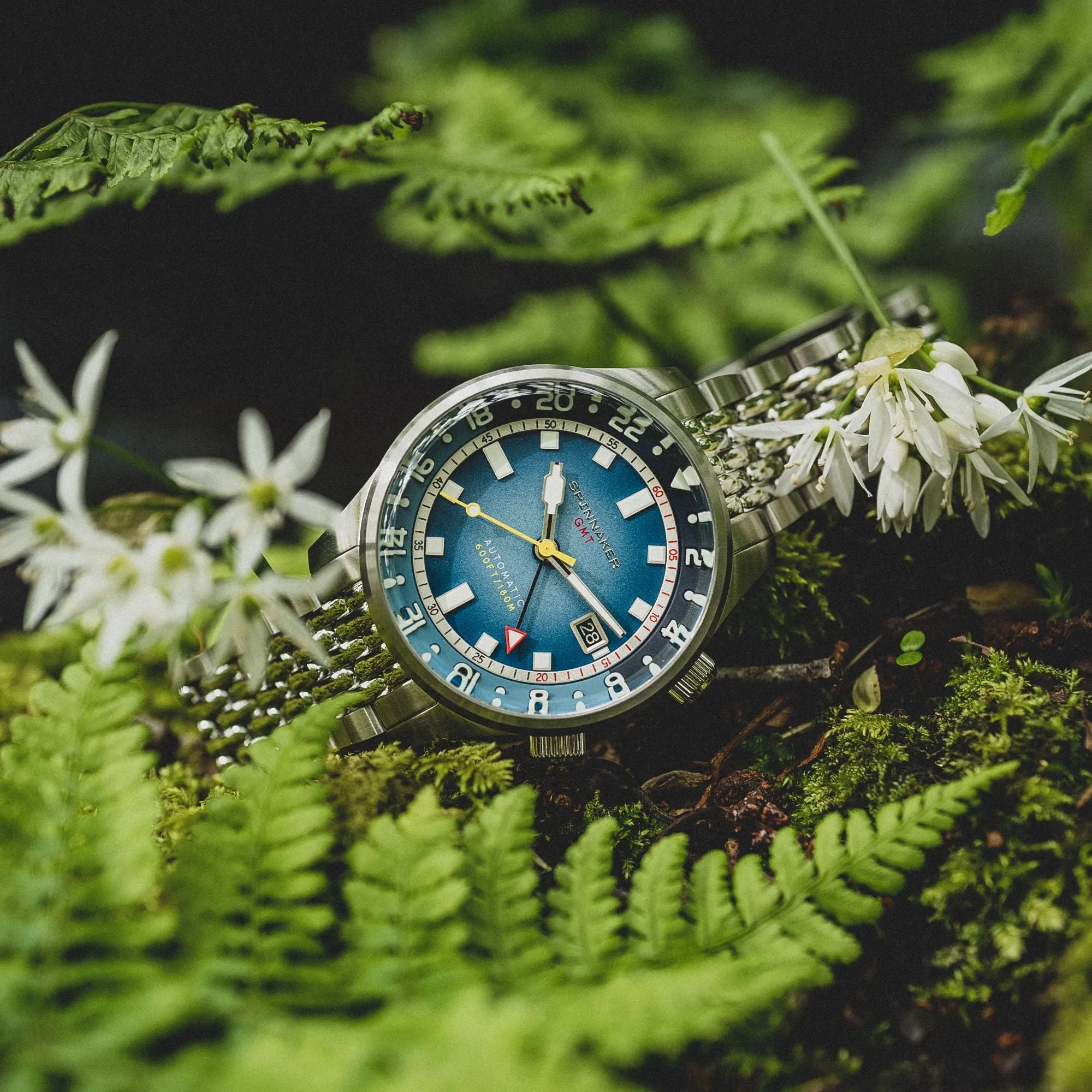 Spinnaker Bradner GMT Automatic Blue Alps Men's Watch